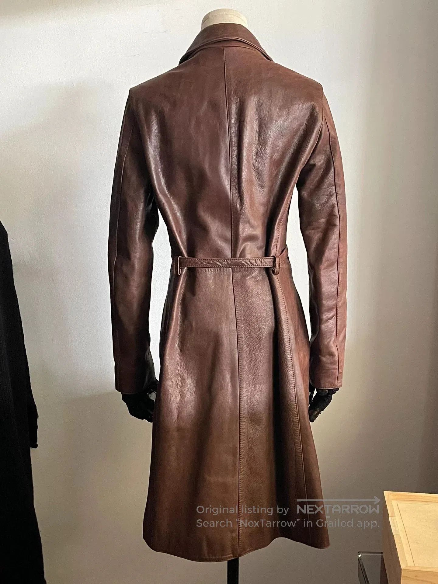 Dirk Bikkembergs Dirk Bikkembergs Leather Trench Coat. Size M / US 6-8 / IT 42-44 - 7 Thumbnail