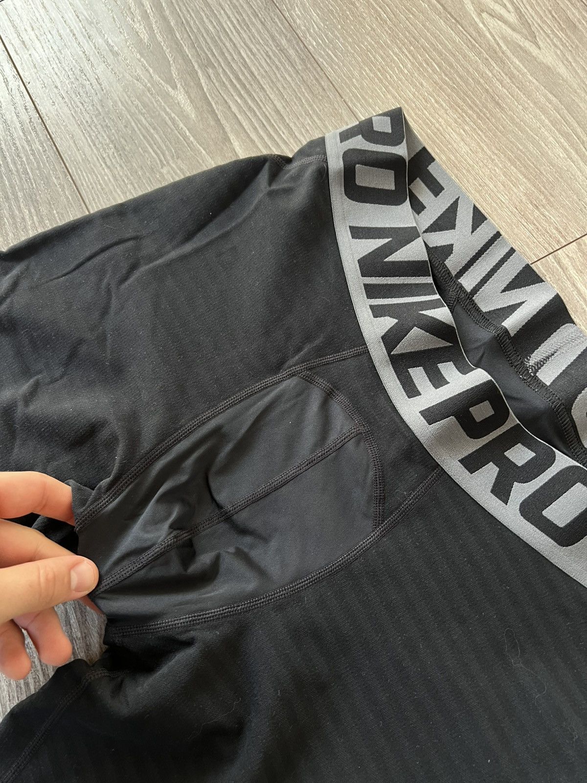 Nike ‼️Nike Pro Combat Dri-Fit Training Spandex Tights Pants‼️ Size US 34 / EU 50 - 9 Thumbnail