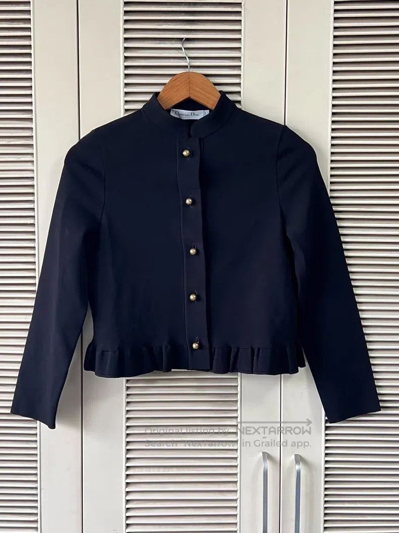 Dior Dior Black short coat Size XS / US 0-2 / IT 36-38 - 1 Thumbnail