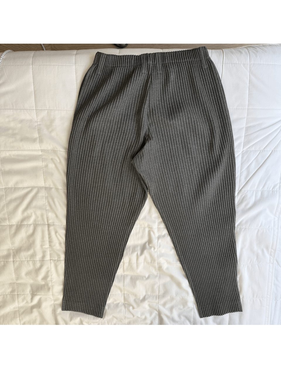 Homme Plisse Issey Miyake Homme Plissé Issey Miyake Pleated Light Pants Grey Melange Size US 34 / EU 50 - 4 Thumbnail
