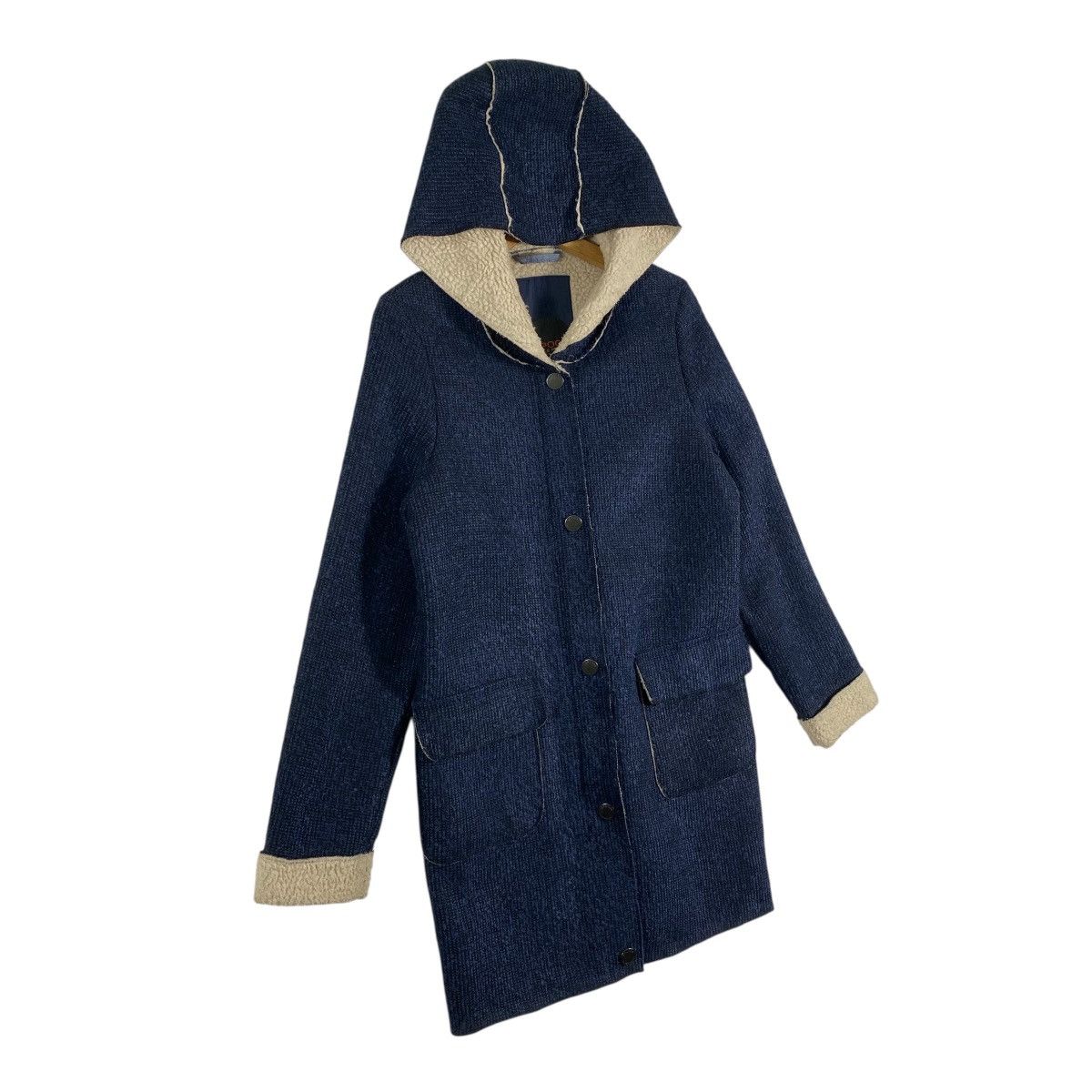 Japanese Brand Spoom Style Project Hoodie Button Jacket Size XS / US 0-2 / IT 36-38 - 3 Thumbnail