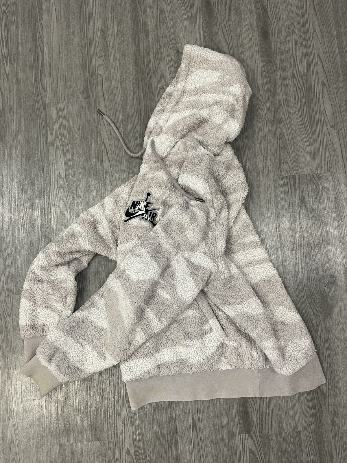 Nike Nike Air Jump Man Jordan Camo Sherpa Fleece Hoodies Size US M / EU 48-50 / 2 - 19 Thumbnail