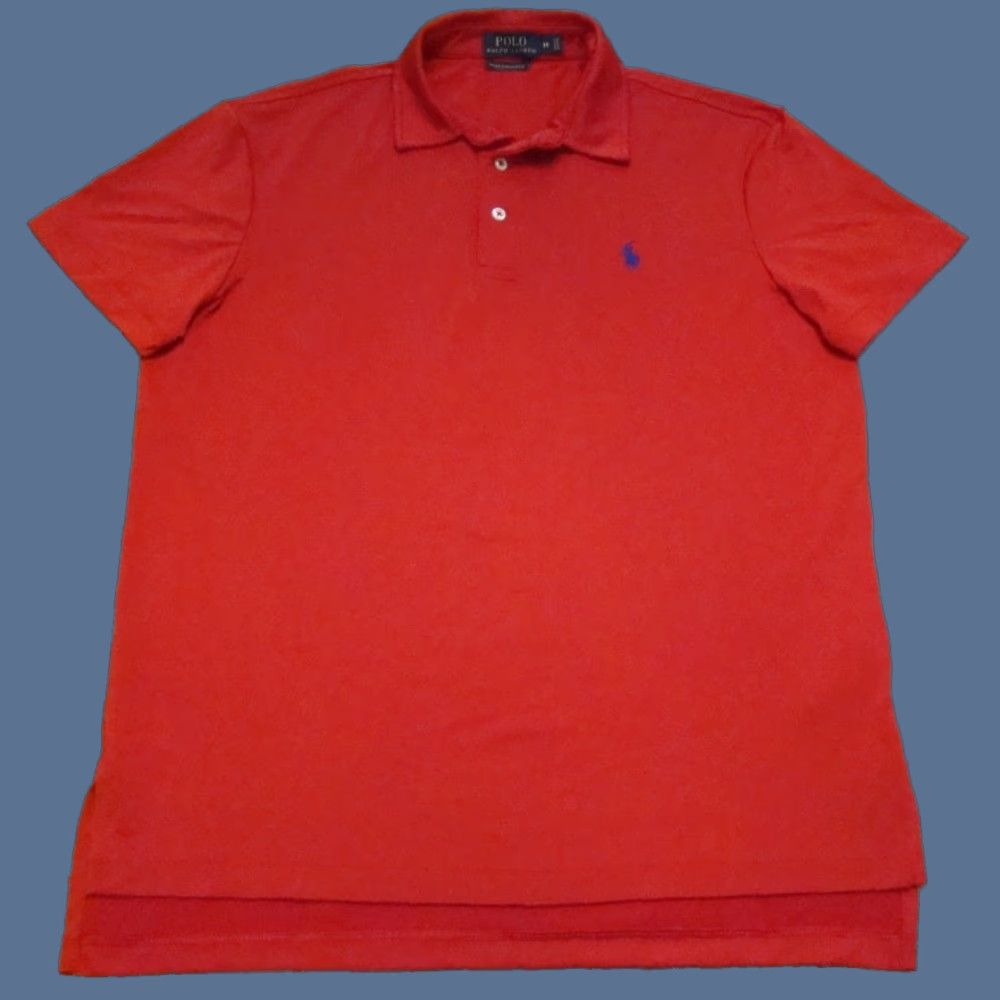 Polo Ralph Lauren Polo Ralph Lauren Performance Polo Shirt Mens Size M Short Sleeve Red Size US M / EU 48-50 / 2 - 1 Thumbnail
