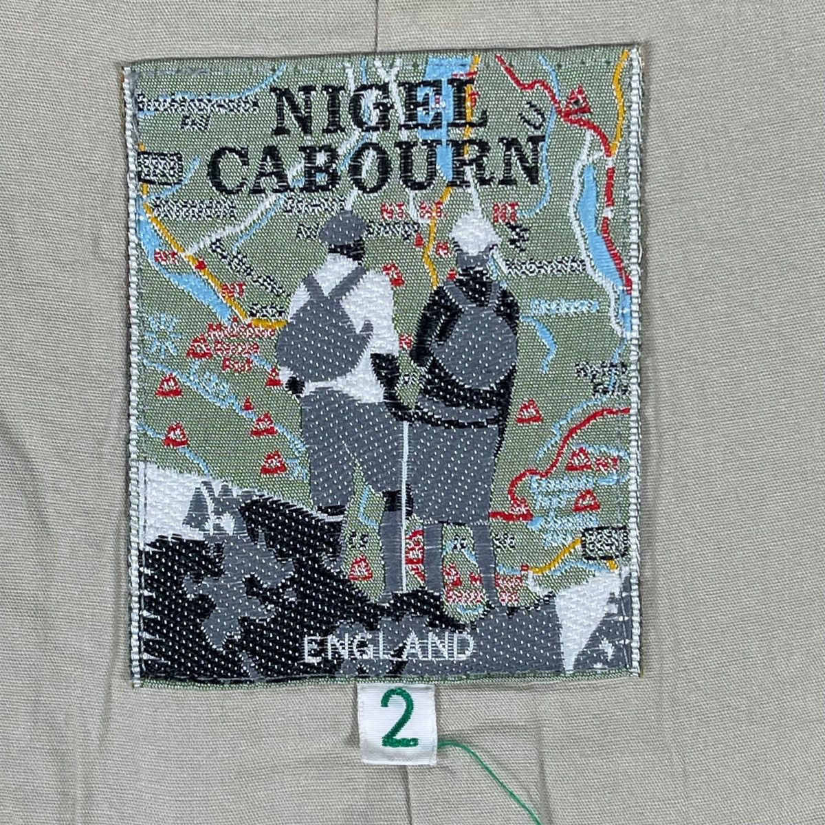 Nigel Cabourn Vintage Nigel Cabourn Geometric Parka Jacket Size US XL / EU 56 / 4 - 20 Thumbnail