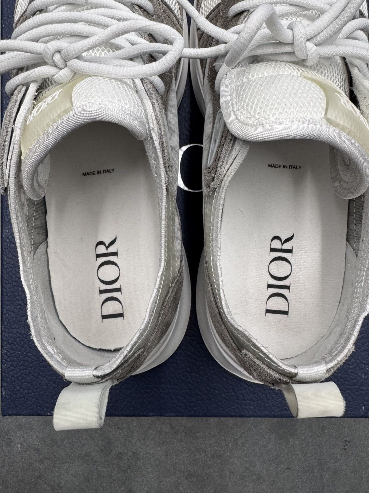 Dior Dior B25 Runner Sneaker White / Grey Size US 9 / EU 42 - 6 Thumbnail