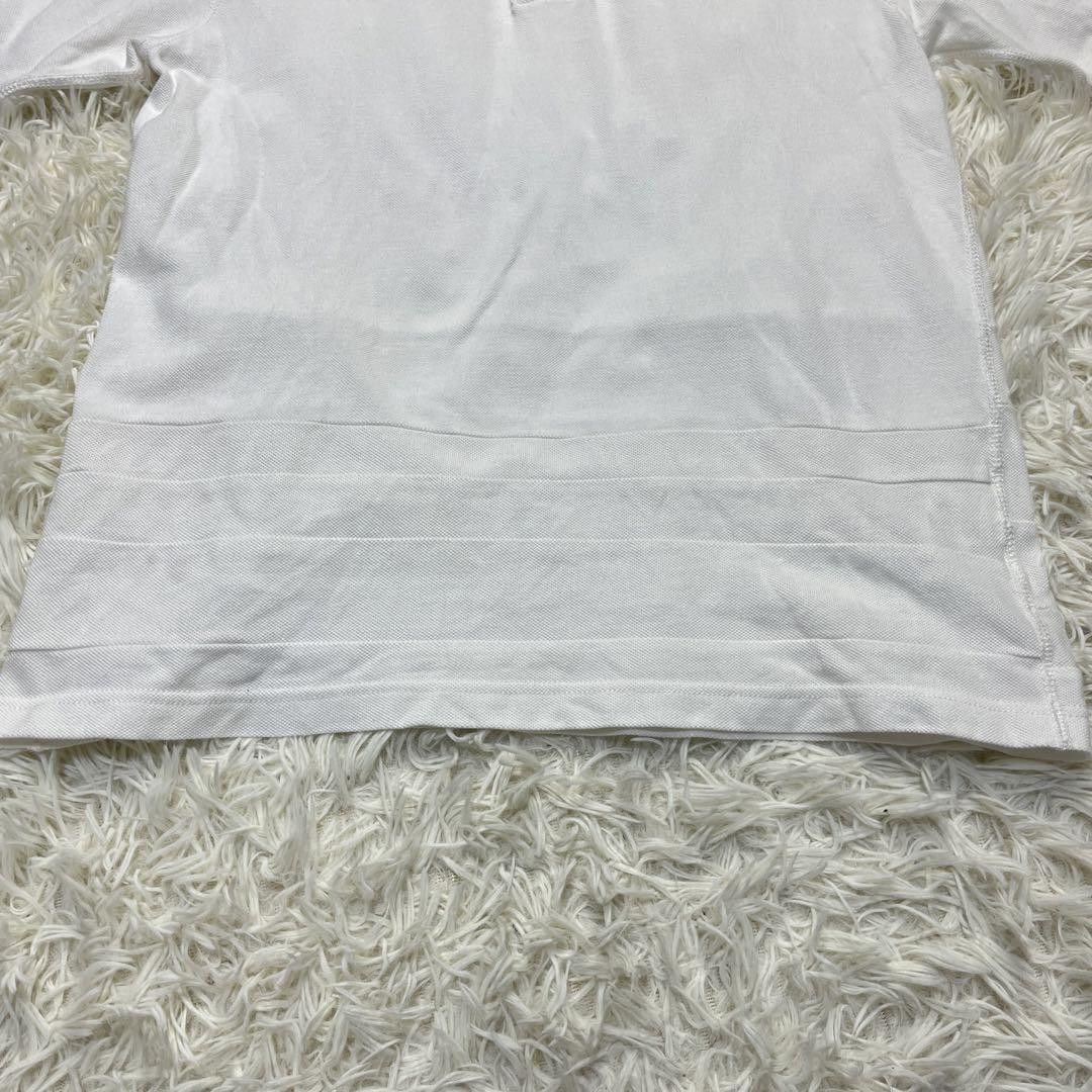 Junya Watanabe × Lacoste [Rare]Lacoste eYe Junya Watanabe Polo Shirt, Size M, White Size US M / EU 48-50 / 2 - 6 Thumbnail