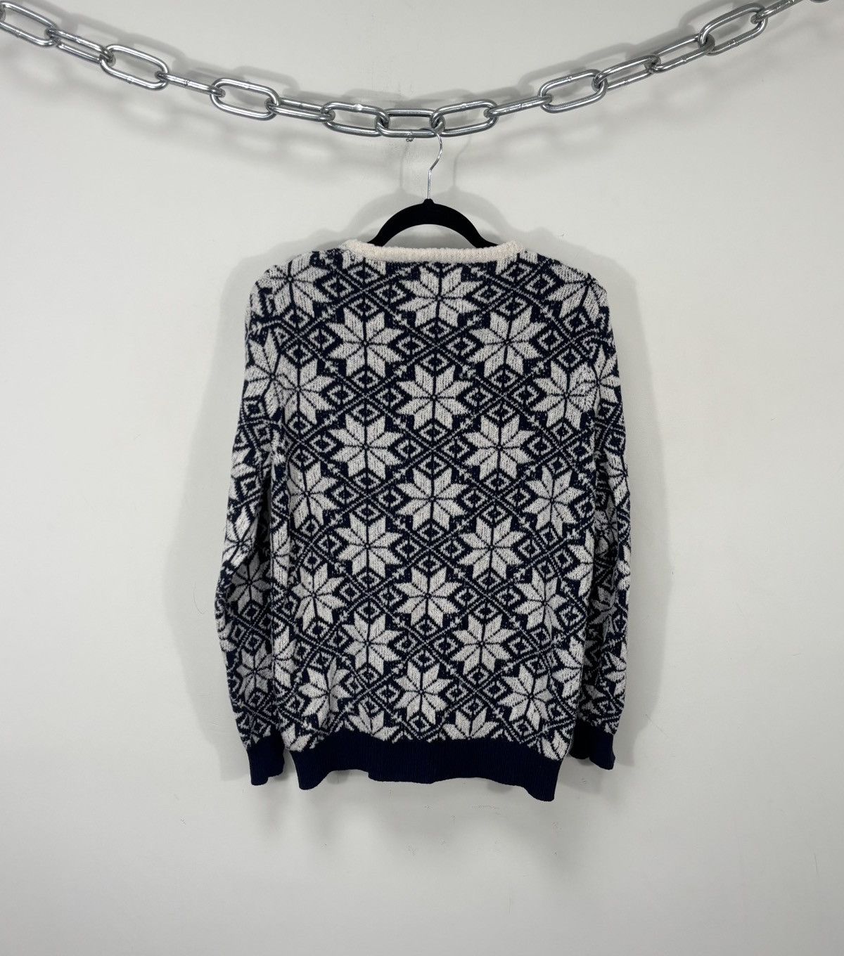 Other Luis Trenker Women’s Wool Alpine Fair Isle Cardigan Sweater Size XL / US 12-14 / IT 48-50 - 12 Thumbnail