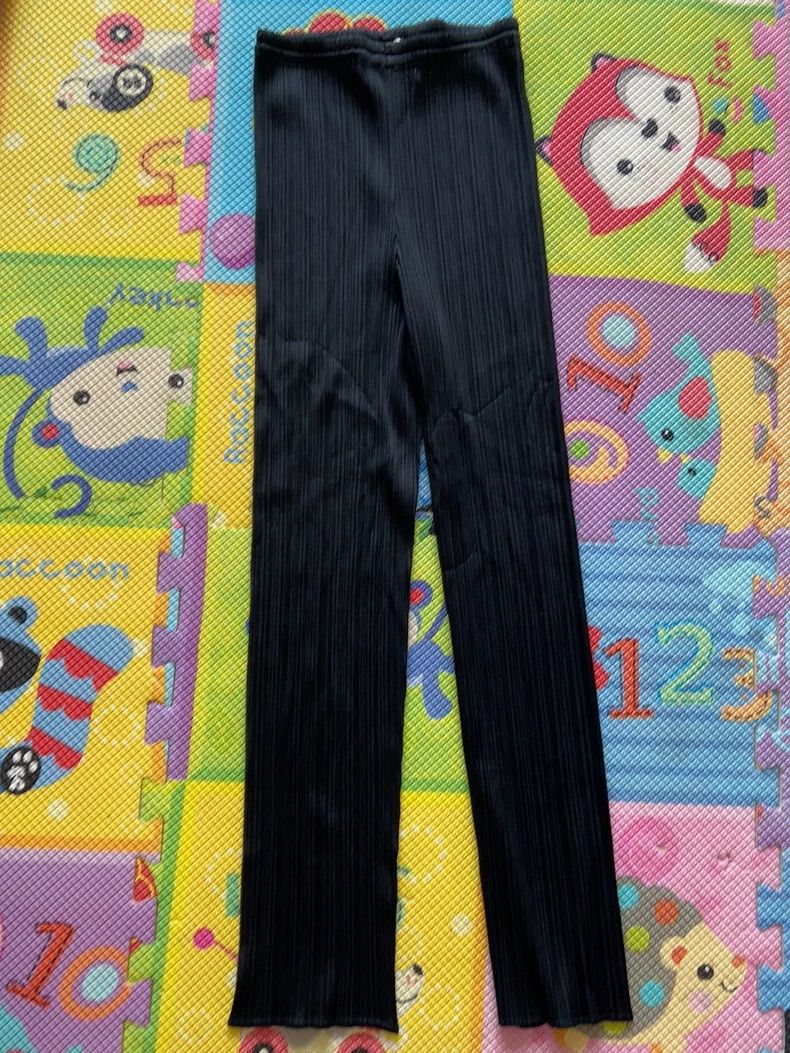 Issey Miyake Issey Miyake size:3 Black pleated pants Size 30" / US 8 / IT 44 - 4 Thumbnail
