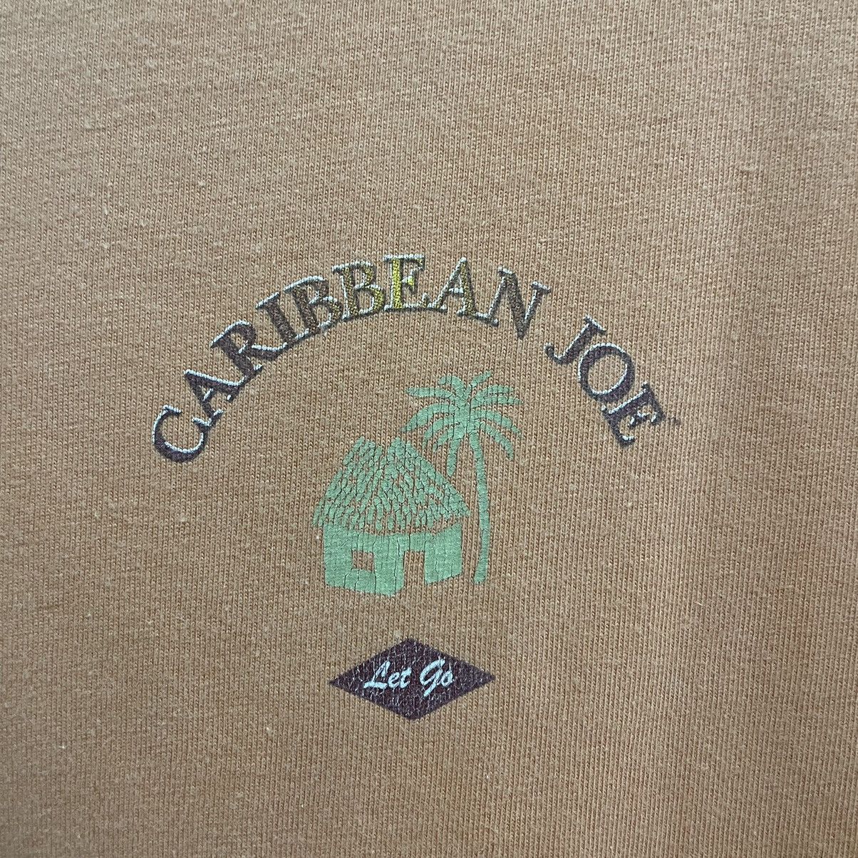 Vintage 🔥Vintage Caribbean Joe Big Fish Image Sun Faded Surfing Tee Size US XL / EU 56 / 4 - 5 Thumbnail