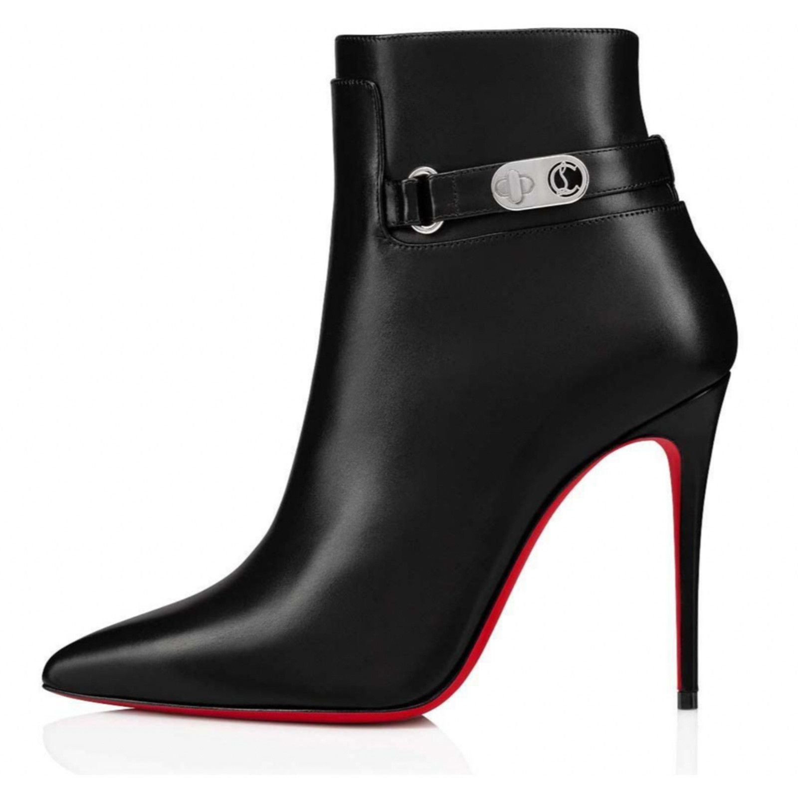 Christian Louboutin Christian Louboutin Lock So Kate Booty 100 Black Leather Size US 9 / IT 39 - 5 Thumbnail
