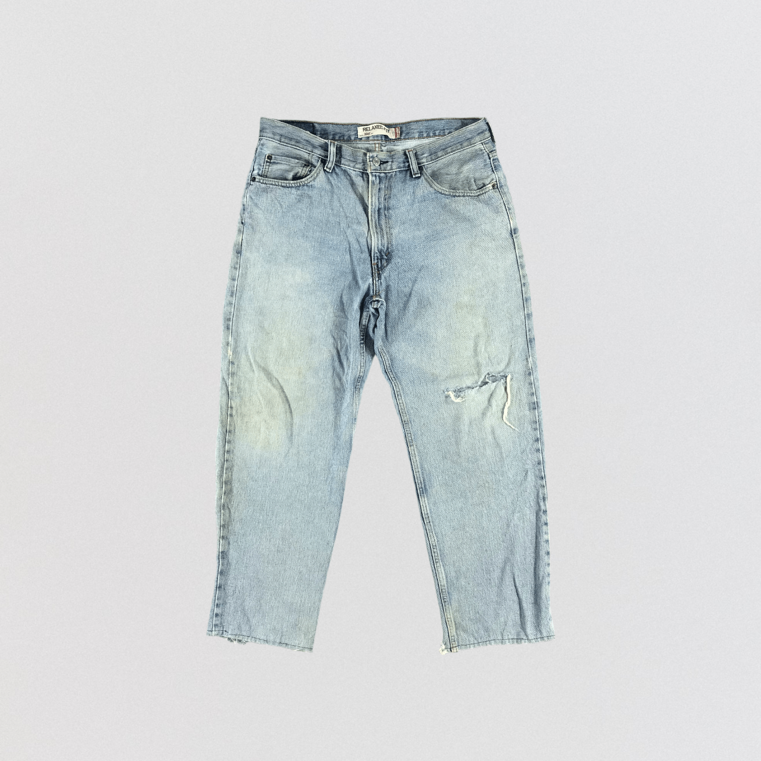 Levi's × Vintage Vintage Light Wash Levis 550 Jeans-JM3079 Size US 35 - 1 Thumbnail