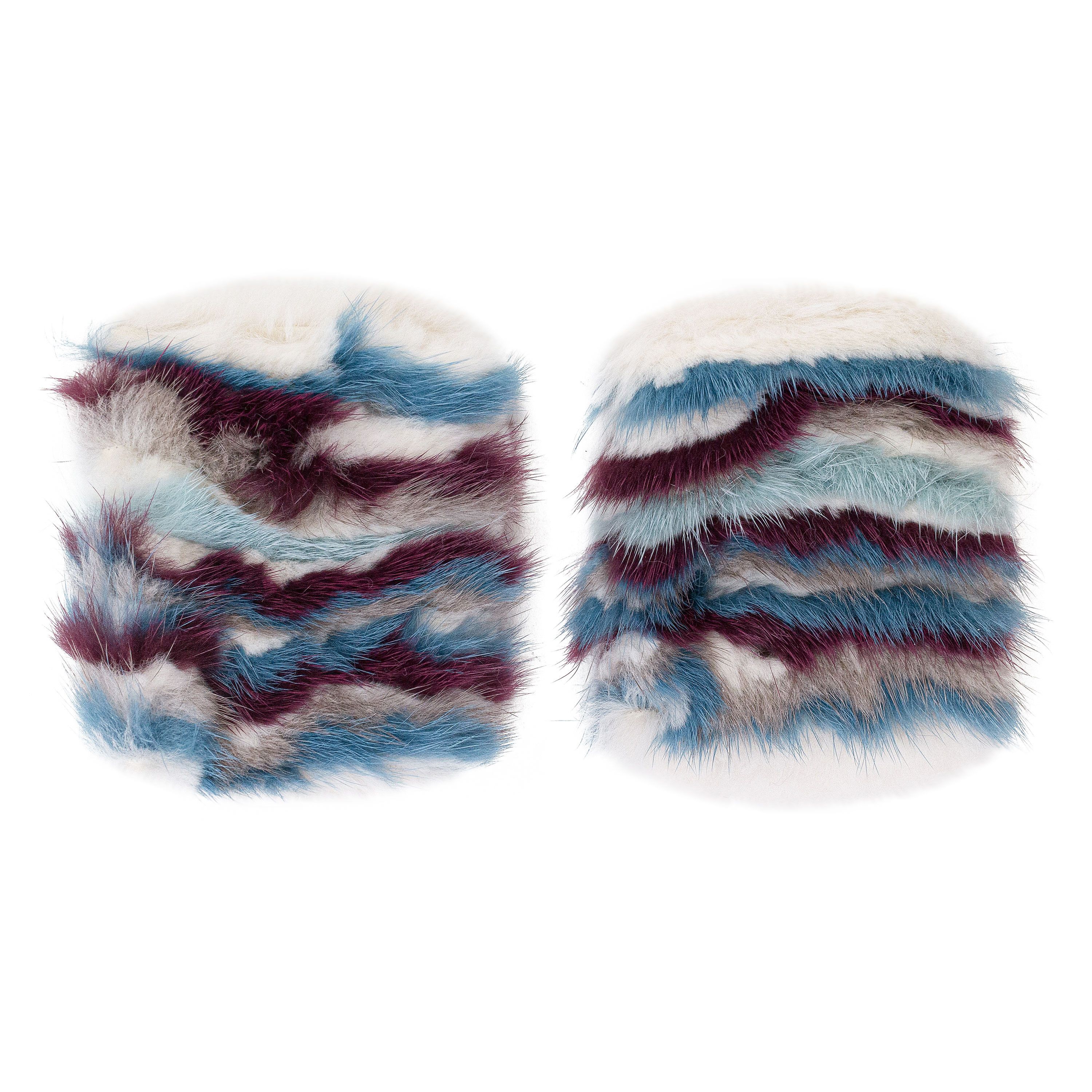Loro Piana MINK WAVE MULTICOLOR LACE COVER SIZE OS Size ONE SIZE - 1 Thumbnail
