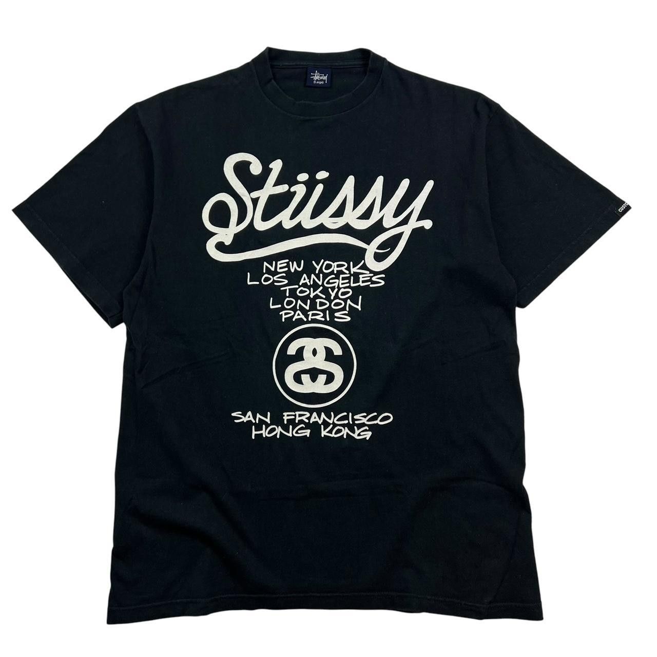 Nike × Stussy Stussy Nike World Tour Tee size Large | Grailed