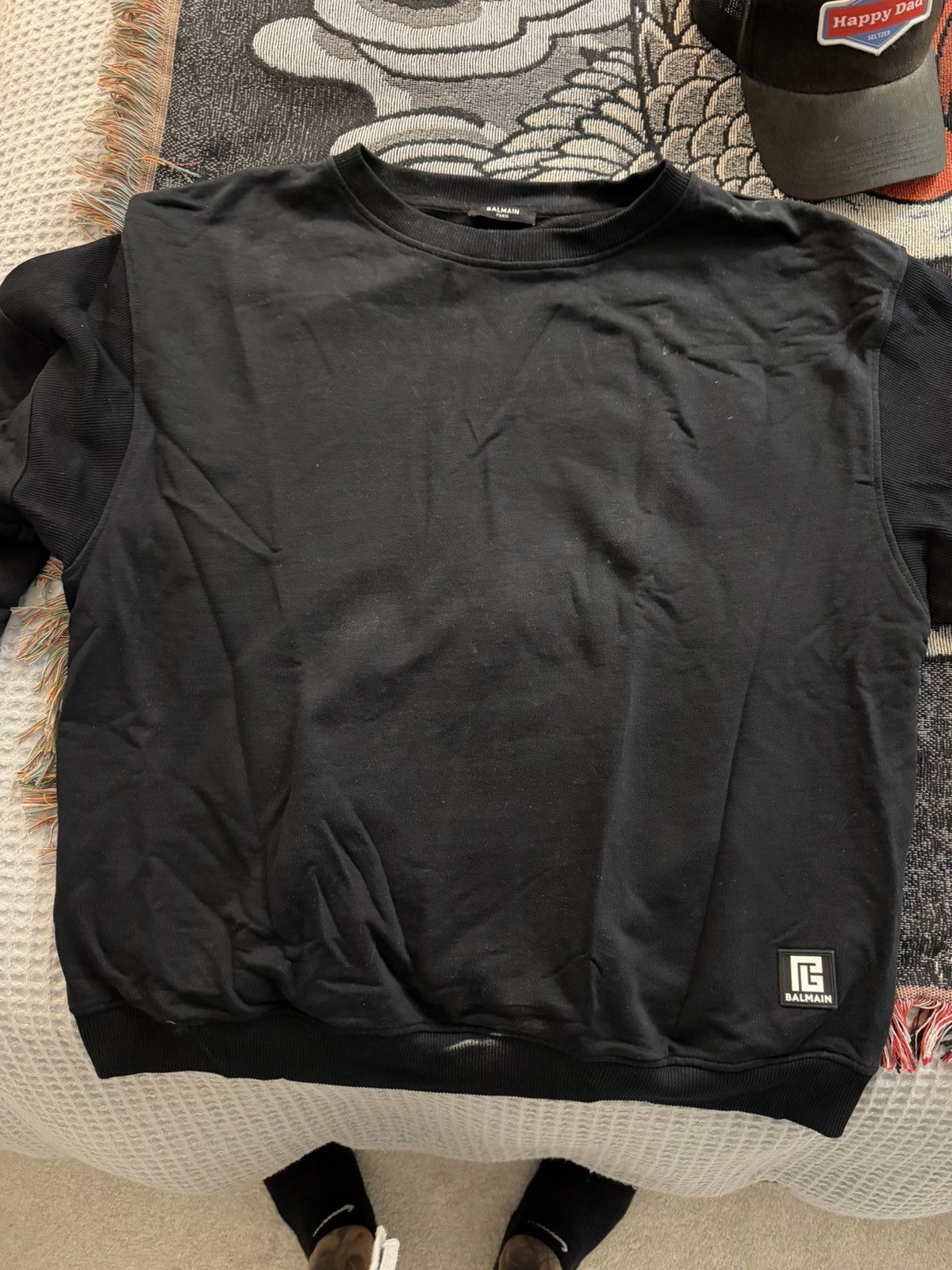 Balmain Balmain Sweatshirt Size US XL / EU 56 / 4 - 1 Thumbnail
