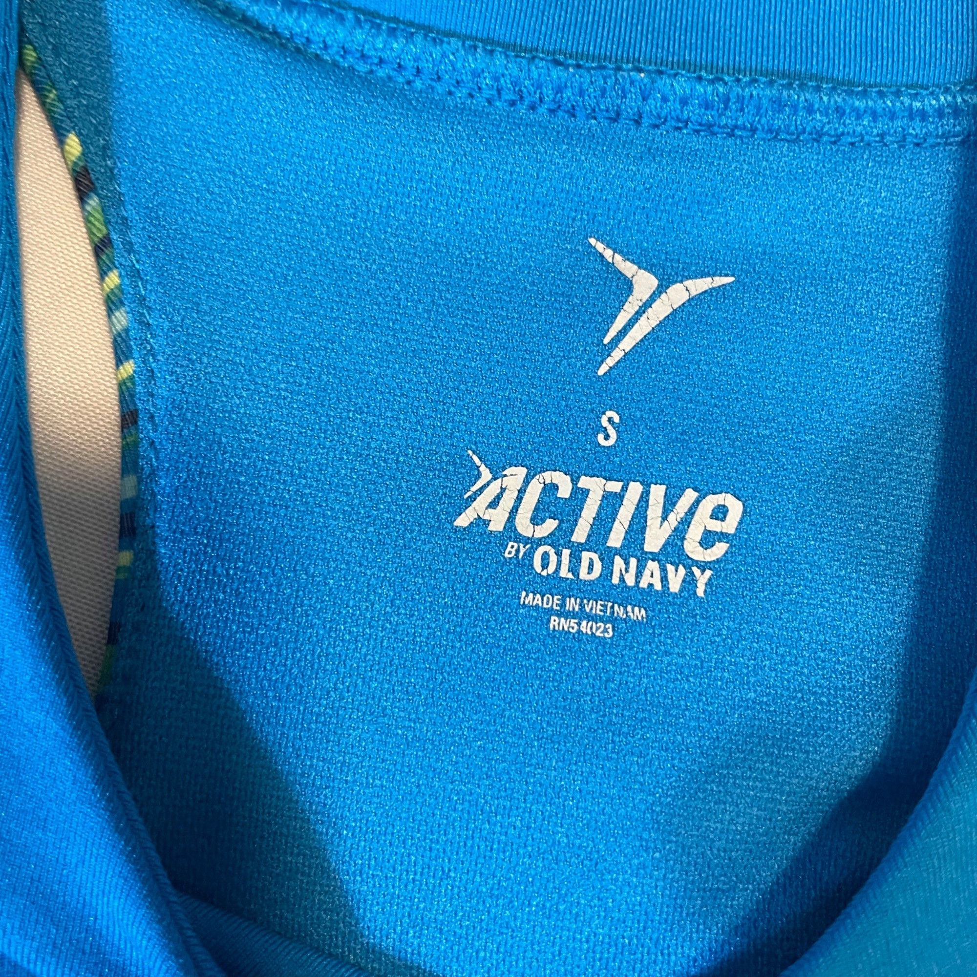 Old Navy Old Navy Active S Blue Striped Racerback Athletic Tank For W Size S / US 4 / IT 40 - 4 Thumbnail