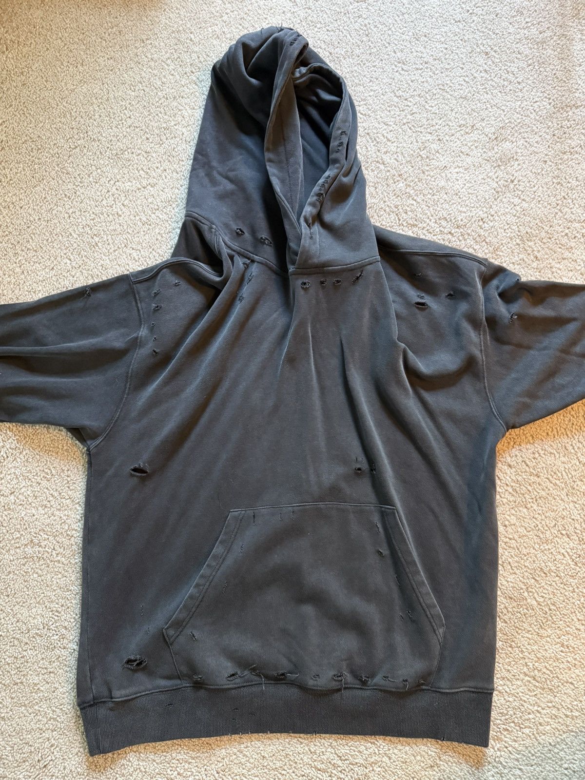 Other Flair Black distressed hoodie Size US XL / EU 56 / 4 - 1 Thumbnail