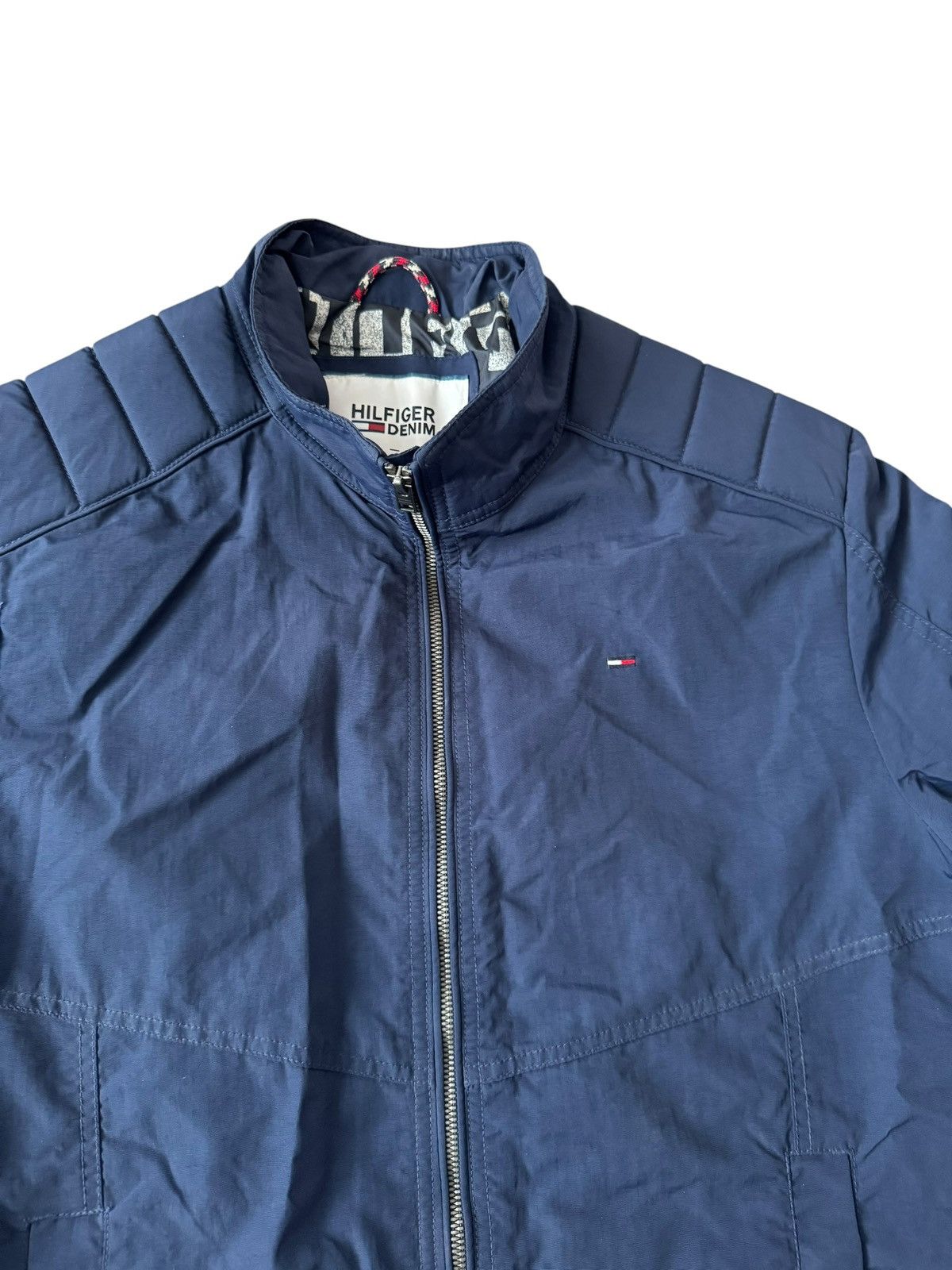 Tommy Hilfiger Tommy Hilfiger Denim Light Full Zip Bomber Jacket Large Size US L / EU 52-54 / 3 - 13 Thumbnail