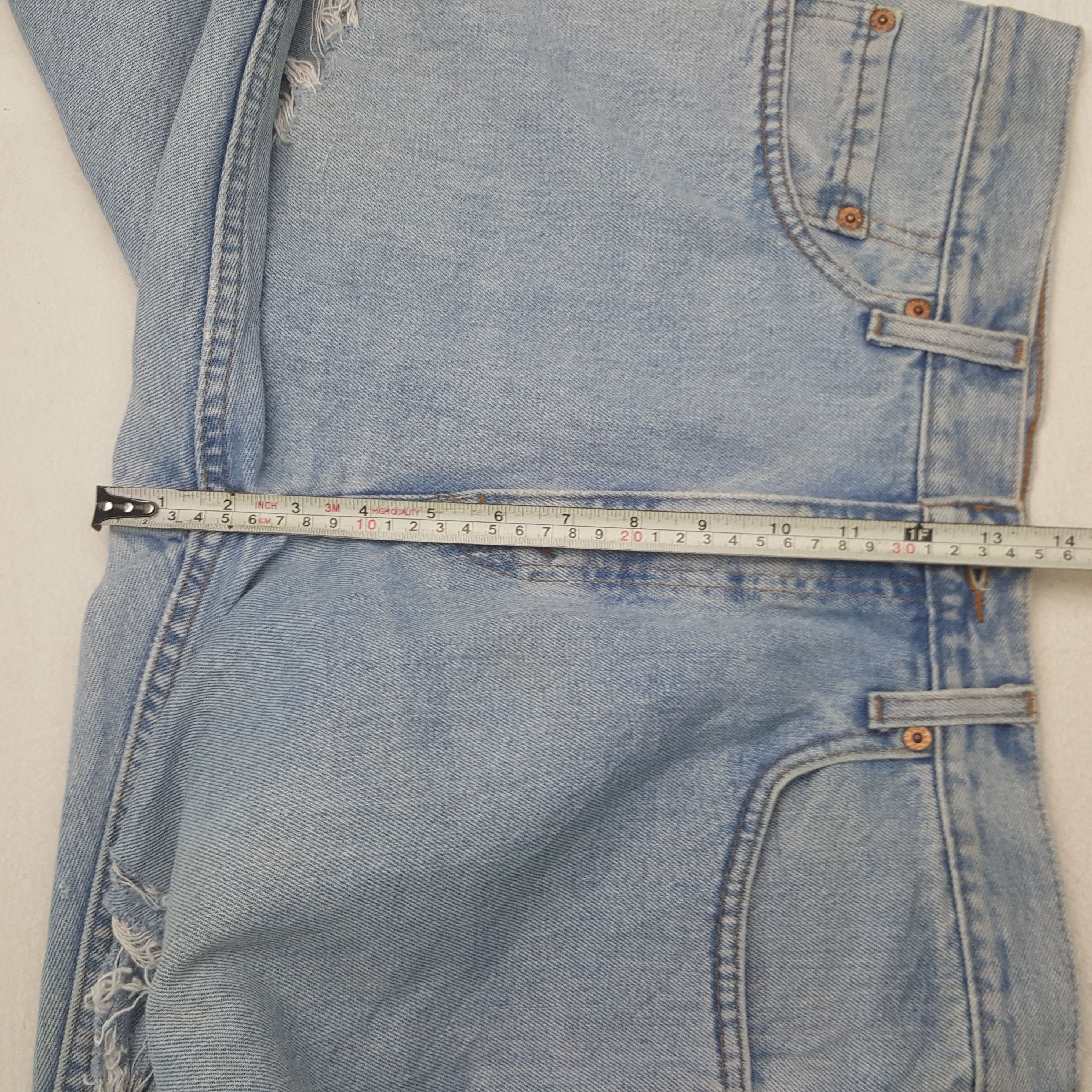 Levi's × Vintage Vintage Levi's American Distressed Style Denim Jeans Size US 32 / EU 48 - 10 Thumbnail