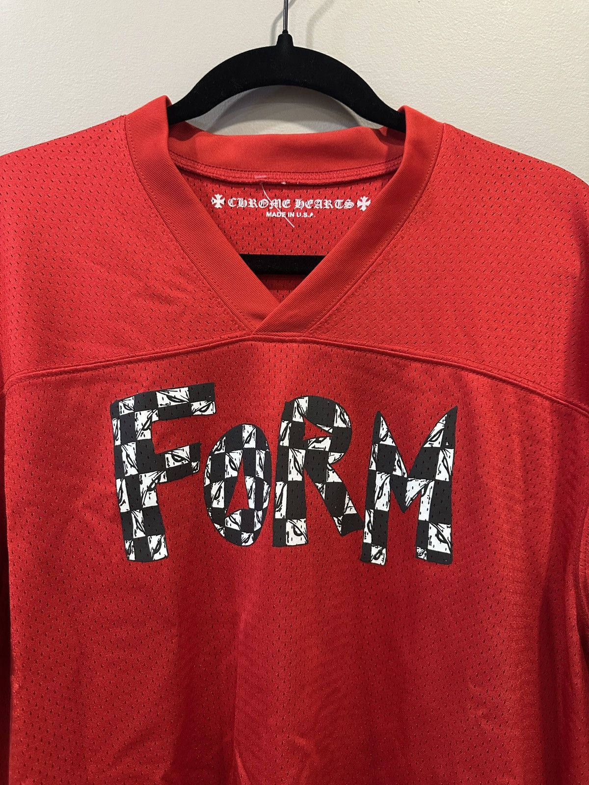 Chrome Hearts Chrome Hearts Matty Form Red Jersey Size US S / EU 44-46 / 1 - 3 Thumbnail