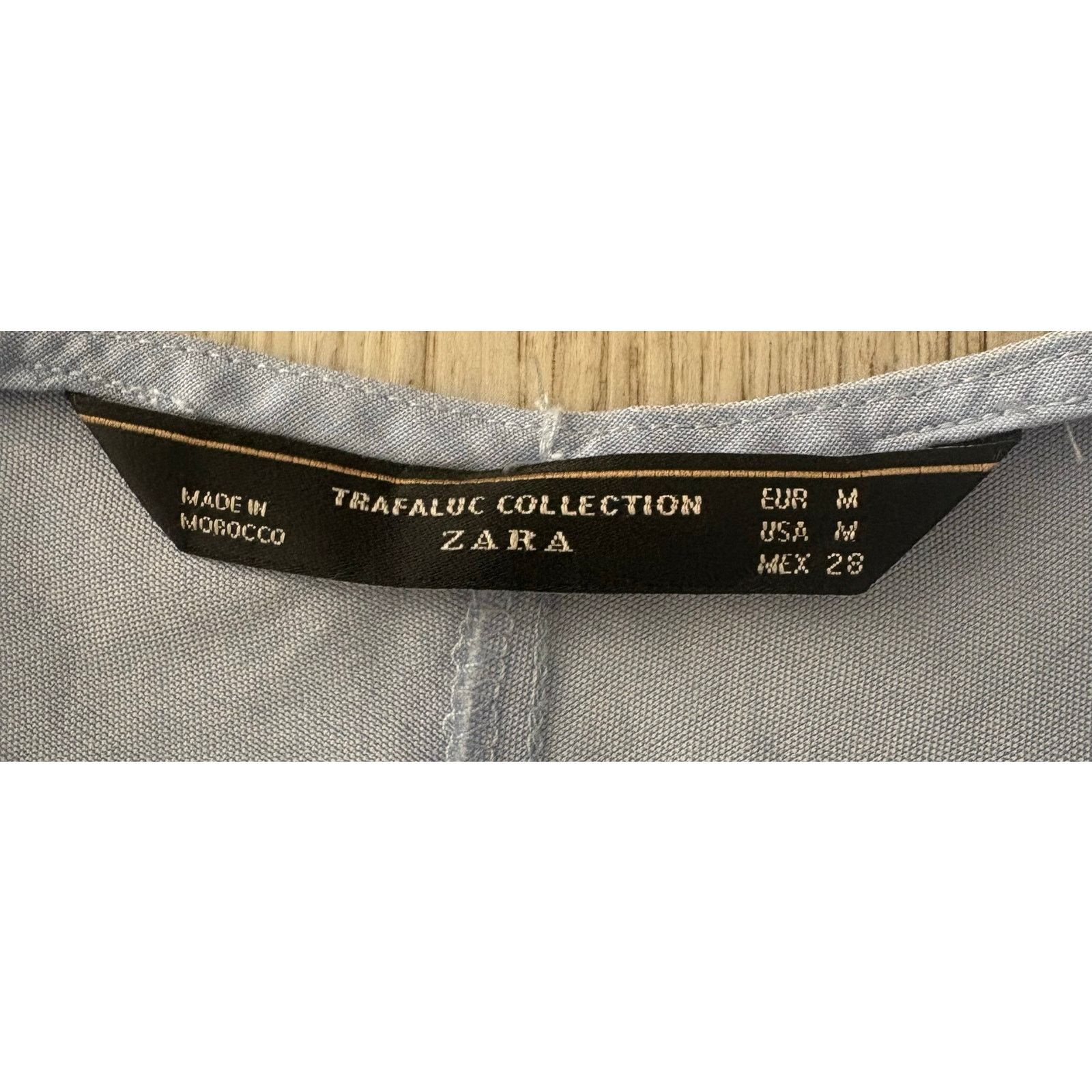 Zara Zara | Women's Trafaluc Solid Shoulder Cutouts Top | Medium Size M / US 6-8 / IT 42-44 - 5 Thumbnail