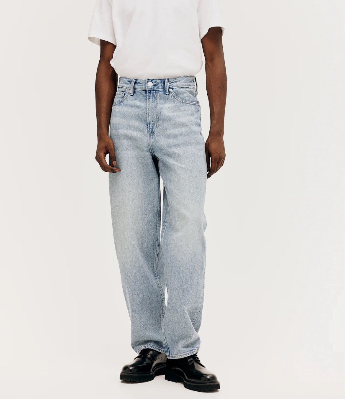 H&M Straight Leg Jeans Size 31" - 2 Thumbnail