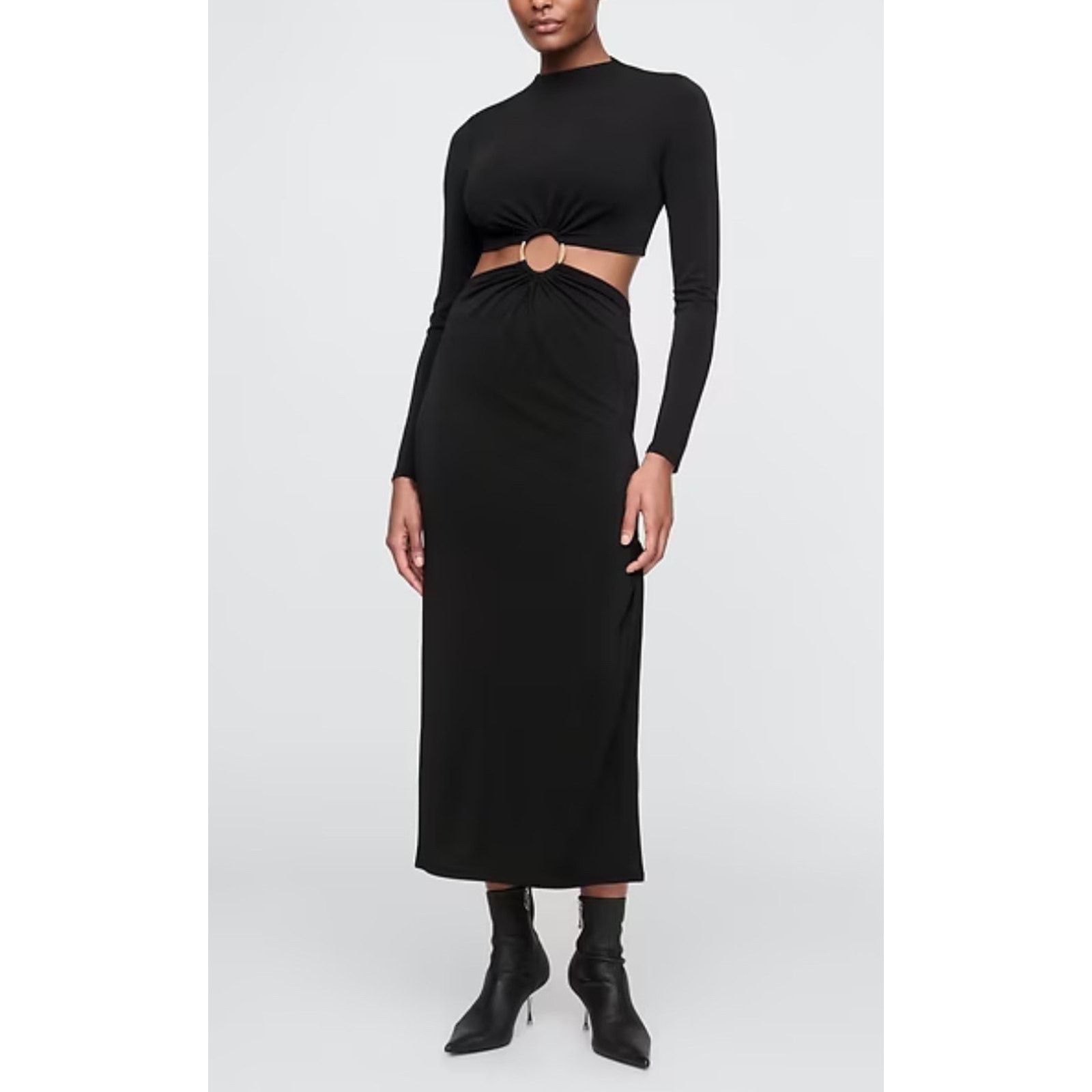 Cult Gaia GAP x Cult Gaia - Cut-Out Ring Long Sleeve Maxi Dress/XS/NWT |  Grailed