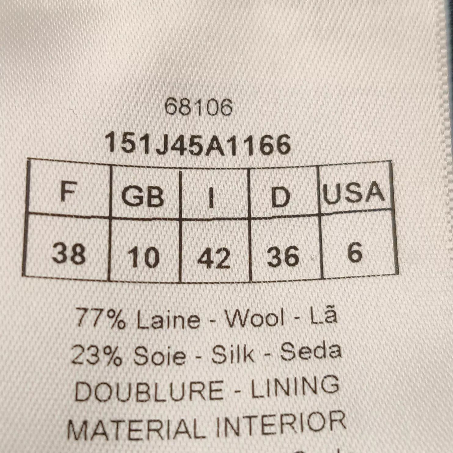 Dior Dior women's midi skirt Size 27" / US 4 / IT 40 - 6 Thumbnail