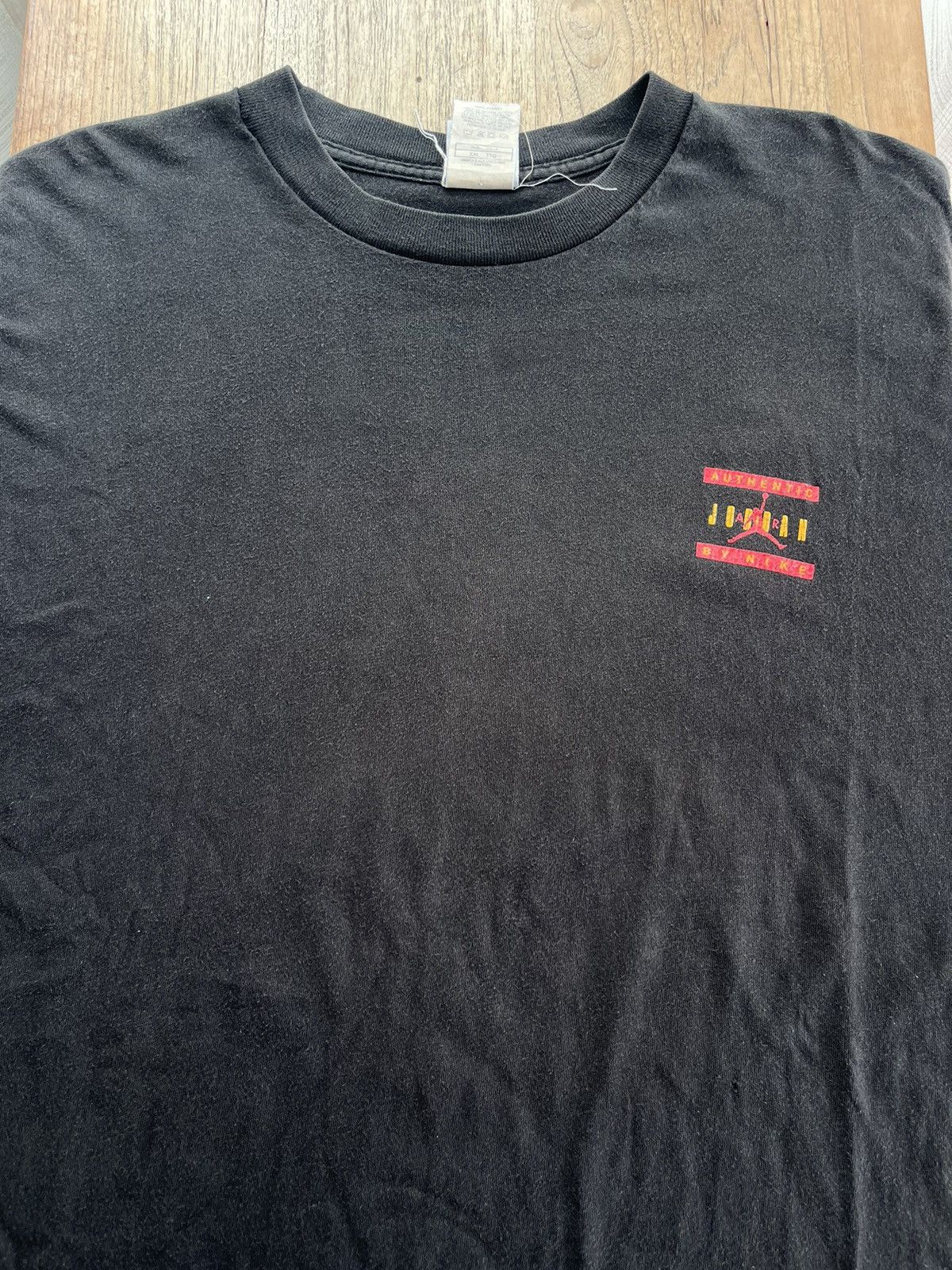 Jordan Brand × Nike × Vintage Vintage Authentic AIR JORDAN by NIKE 90’s Tshirt Size US XXL / EU 58 / 5 - 5 Thumbnail