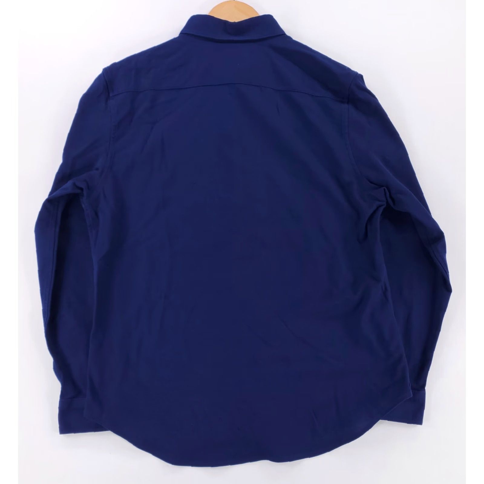 Lacoste Lacoste Shirt Slim Fit Blue Button-Up Long Sleeve Mens 17.5 Blue 17.5 Mens Slim Fit Button-Up Shirt Size US XXL / EU 58 / 5 - 4 Thumbnail
