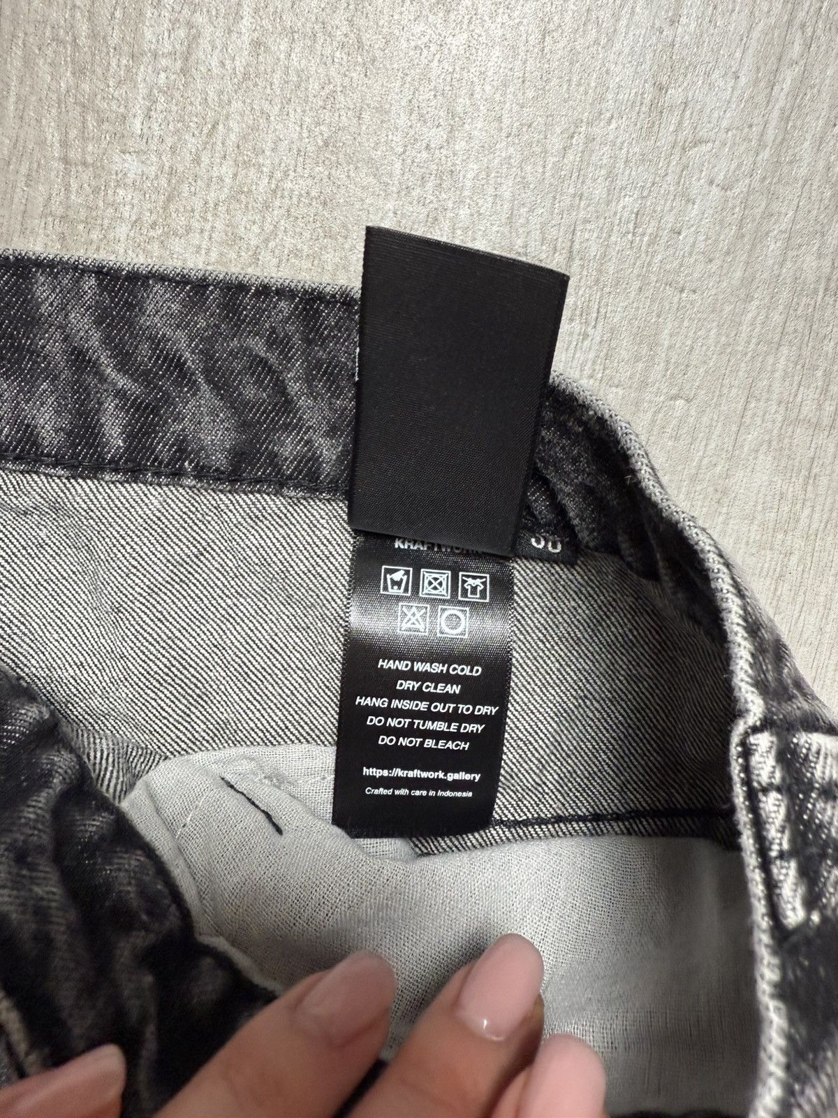 Other Kraft Work Black Jean Size US 36 / EU 52 - 4 Thumbnail