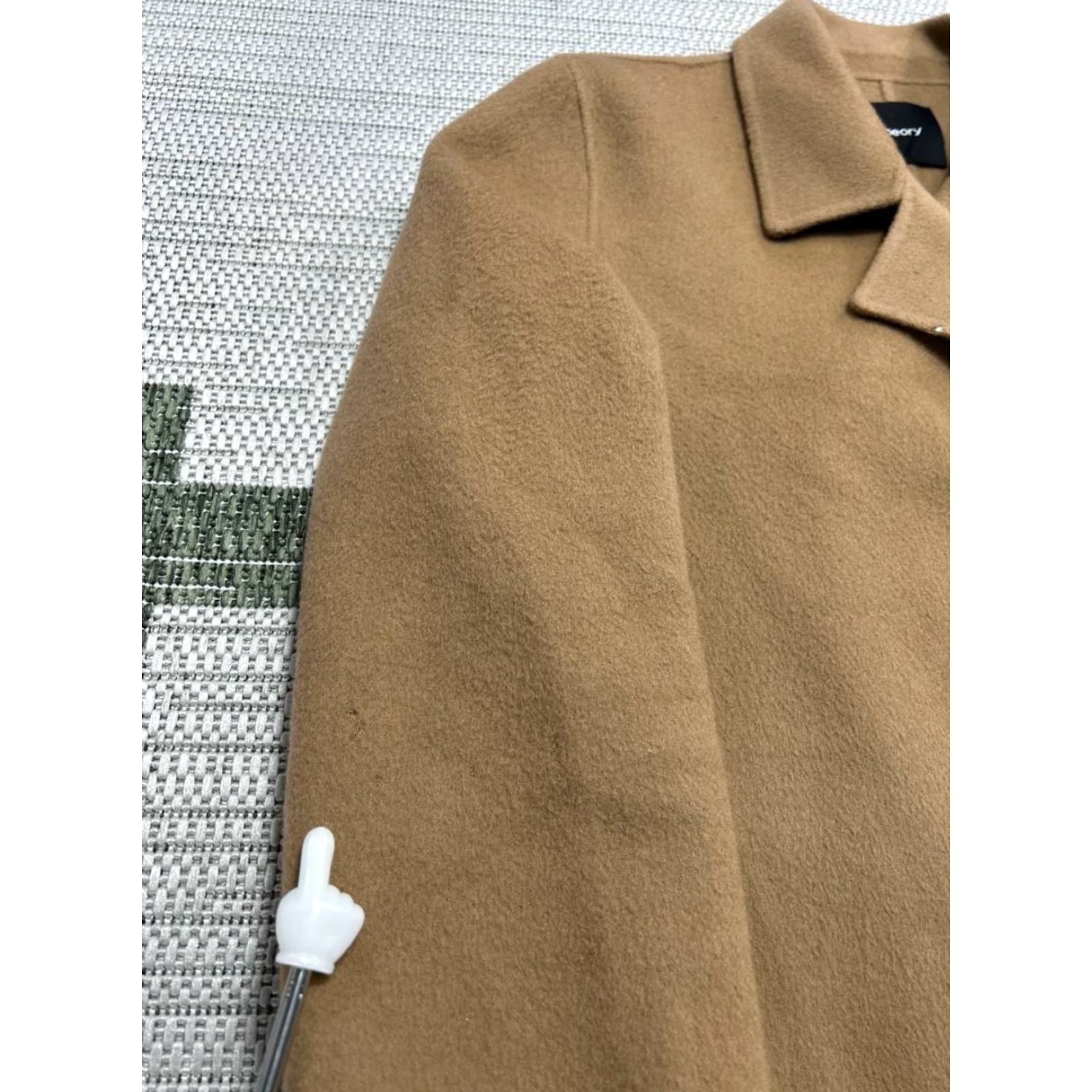 Theory Theory Womens Medium Brown Cashmere Knit Open Front Sweater MV? Size M / US 6-8 / IT 42-44 - 6 Thumbnail