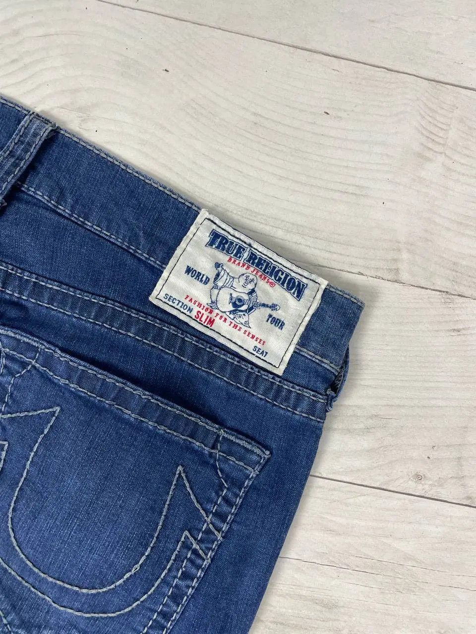 True Religion Vintage True Religion Slim Denim Jeans Y2K 90s Japan Size US 38 / EU 54 - 12 Thumbnail