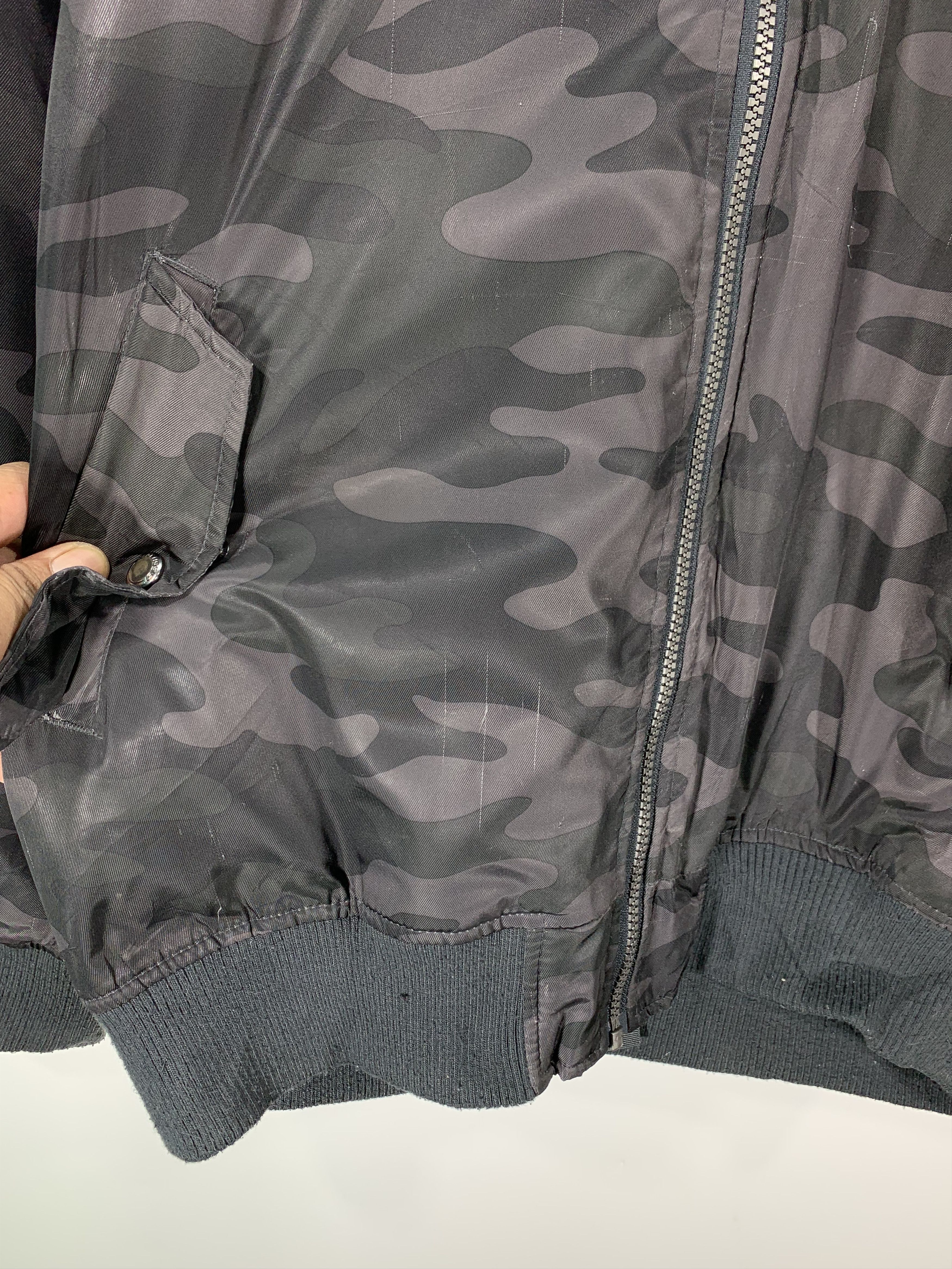Japanese Brand × Vintage Heat assist Camo Bomber Jacket Size US M / EU 48-50 / 2 - 5 Thumbnail