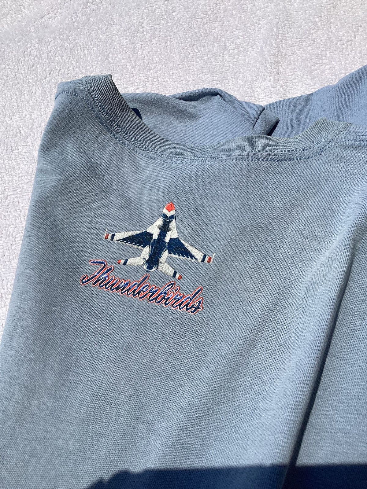 Other Vintage Y2K US Air Force Thunderbirds adult XL T-shirt Size US XL / EU 56 / 4 - 3 Thumbnail