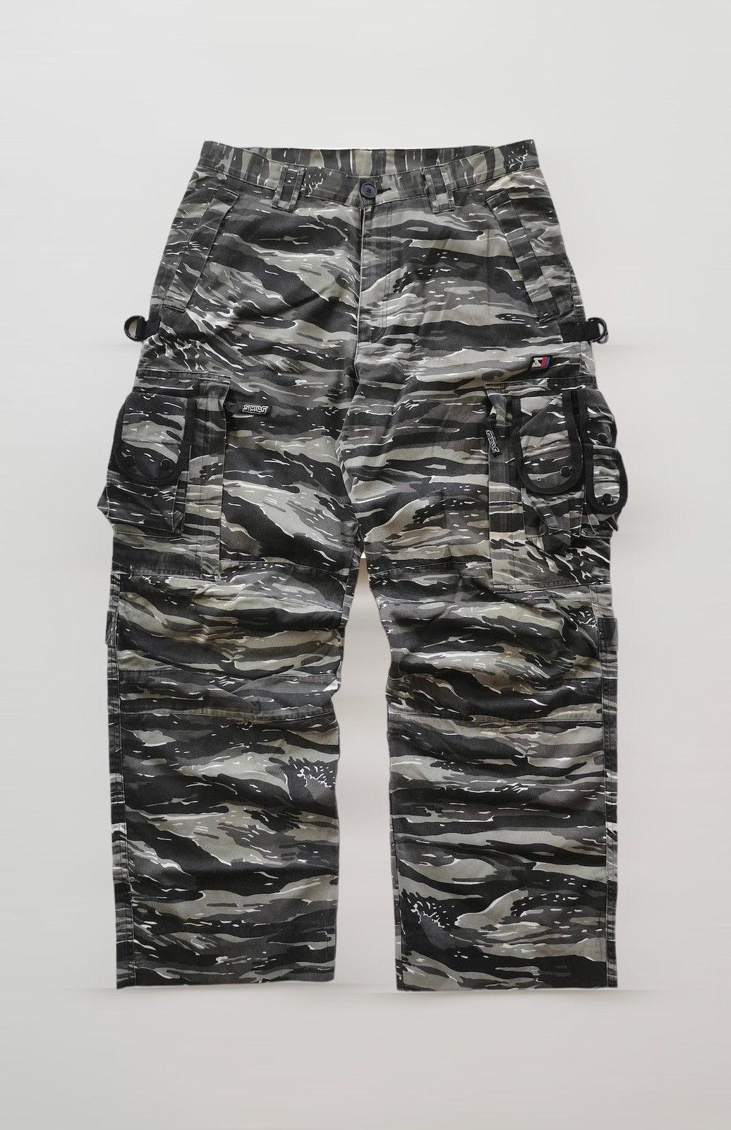 Army Of Me Stylus Tiger Stripe Camo Cargo Pants Size US 32 / EU 48 - 14 Thumbnail