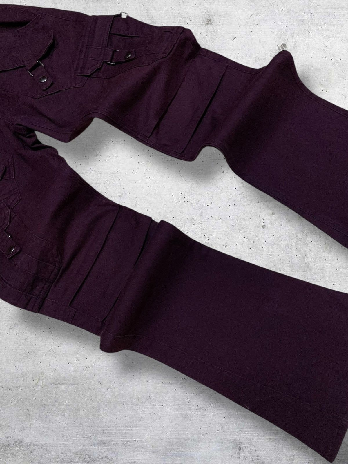 GOA VINTAGE HIDEWAYS NICOLE OG 90S JAPAN DESIGNER BONDAGE PANT Size US 30 / EU 46 - 6 Thumbnail
