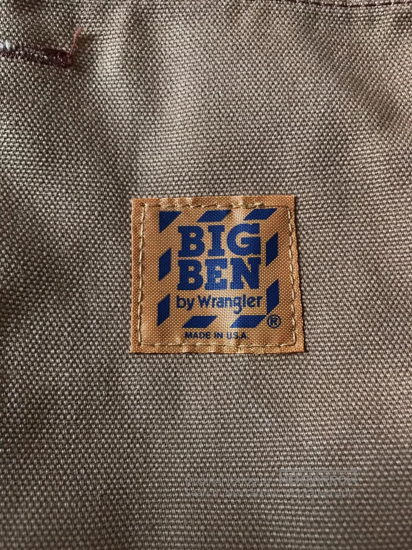 Vintage 80s Big Ben Brown Canvas Chore Coat 44. Size US S / EU 44-46 / 1 - 8 Thumbnail