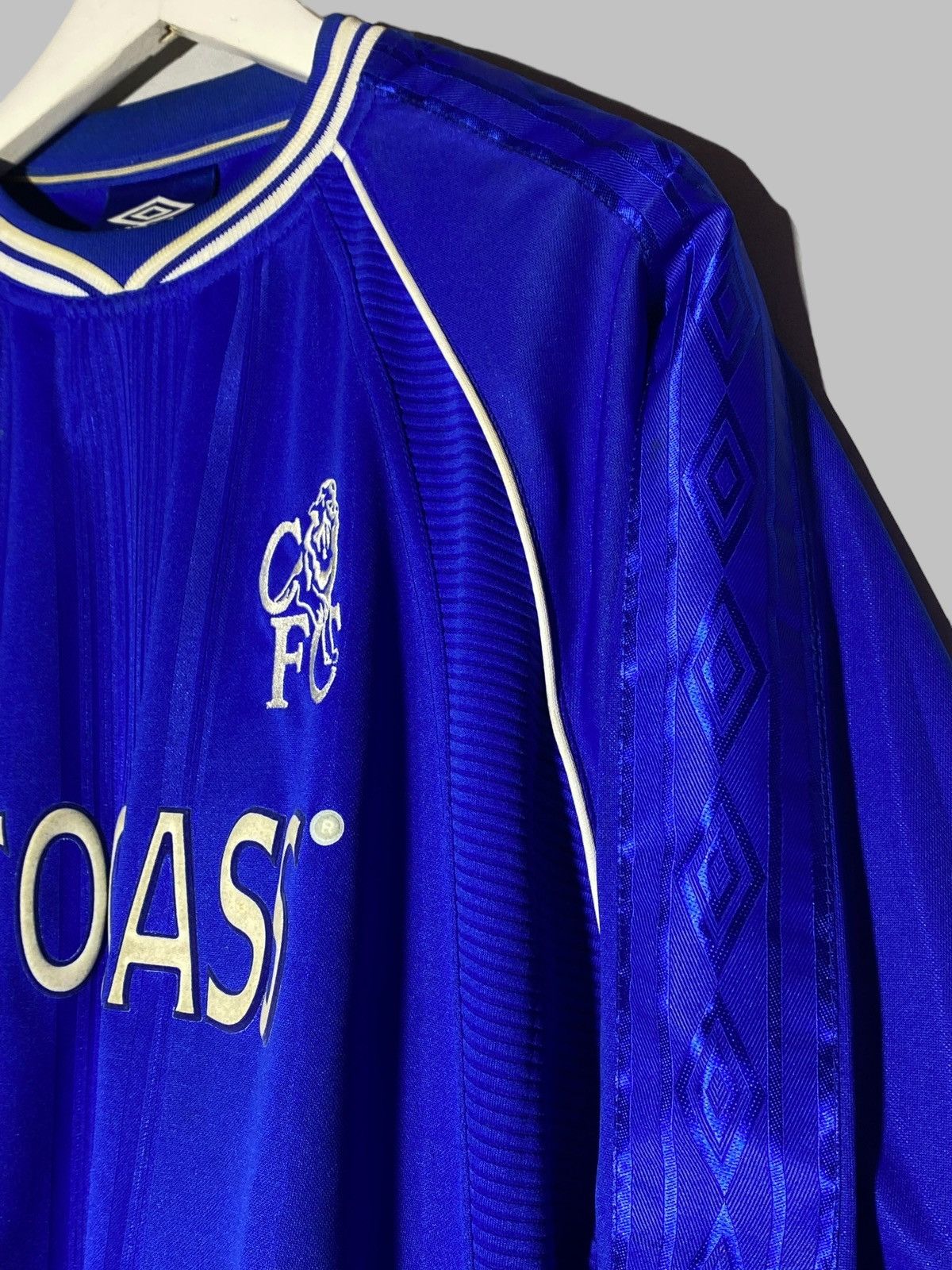 Umbro 🔥 00s CHELSEA ADIDAS JERSEY VINTAGE RARE STAMFORD BRIDGE Size US L / EU 52-54 / 3 - 5 Thumbnail