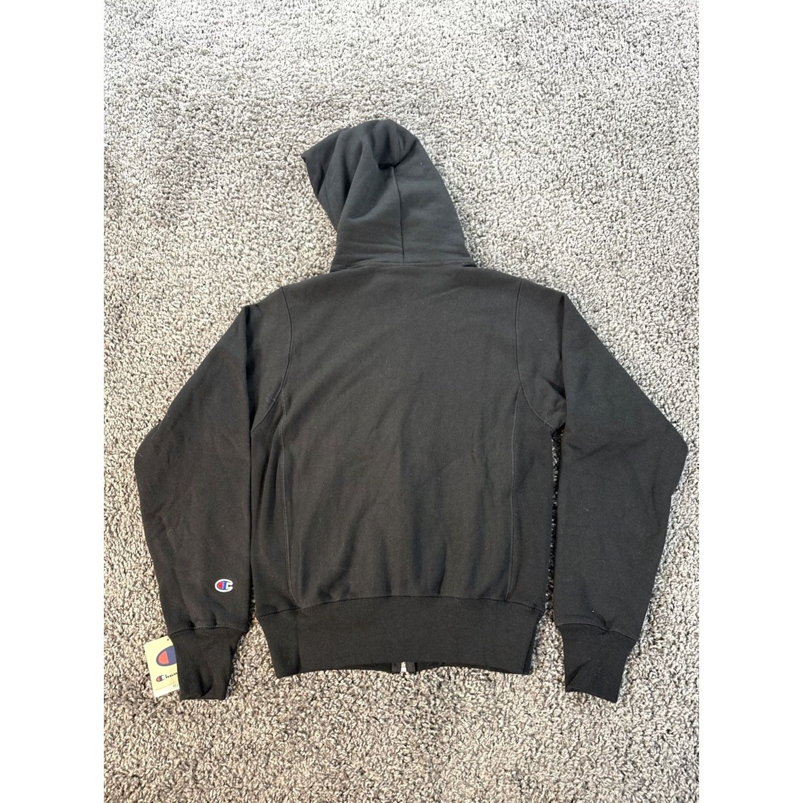 Champion VINTAGE Champion Reverse Weave Hoodie Mens XS Black Full Zip Grunge NWT Y2K Size US XS / EU 42 / 0 - 6 Thumbnail