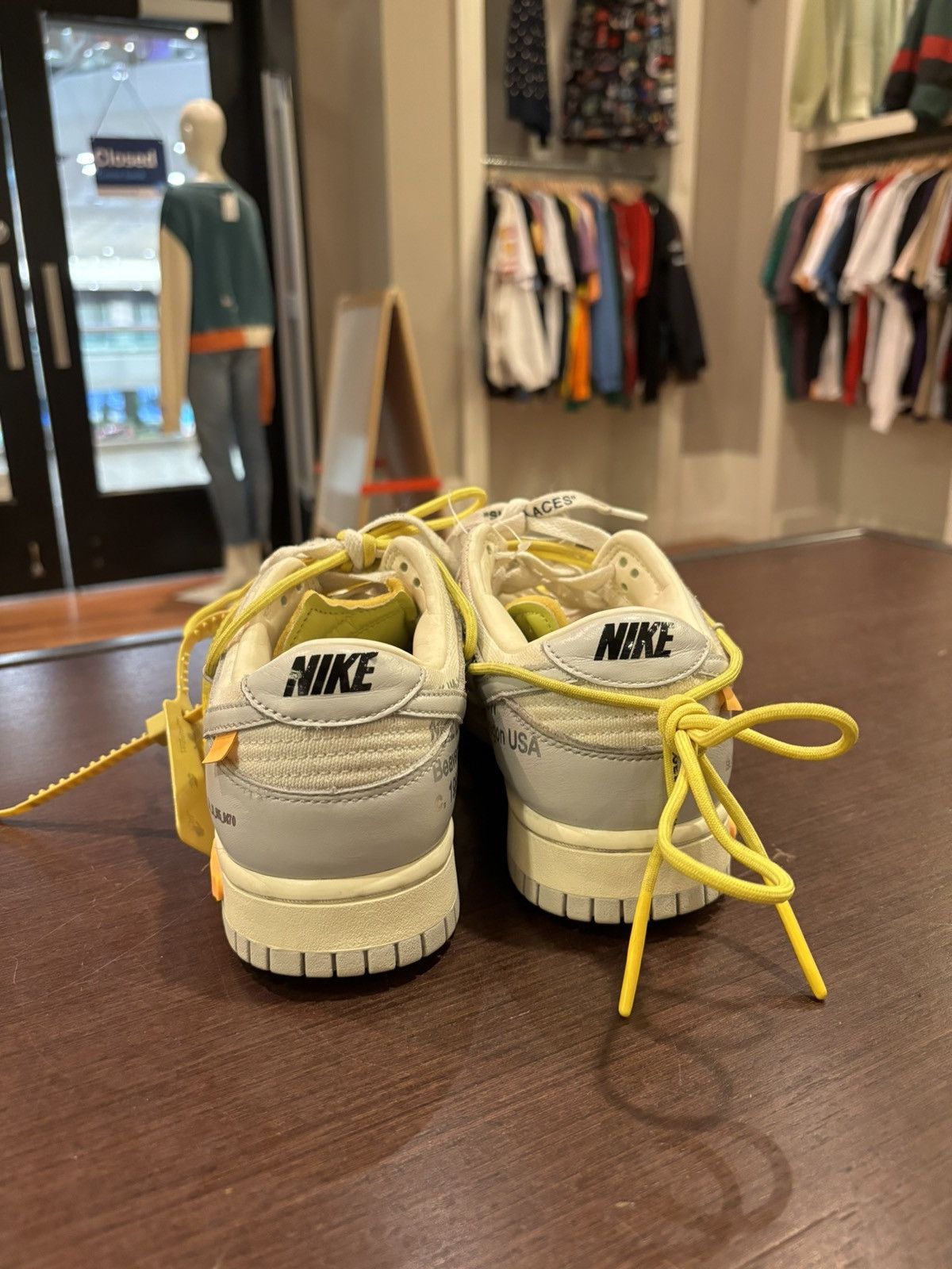 Nike × Off-White Nike Off-White Dunk Lot 29 Size US 6 / EU 39 - 5 Thumbnail
