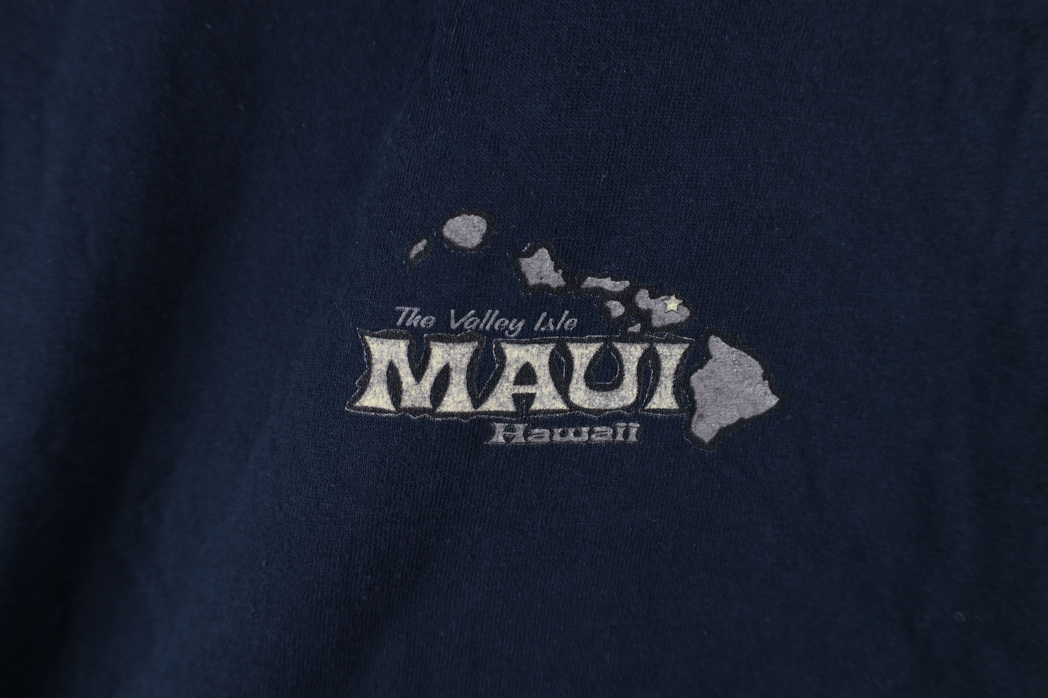 Vintage Vintage Y2K Streetwear The Valley Isle Maui Hawaii T-Shirt Size US XXL / EU 58 / 5 - 4 Thumbnail