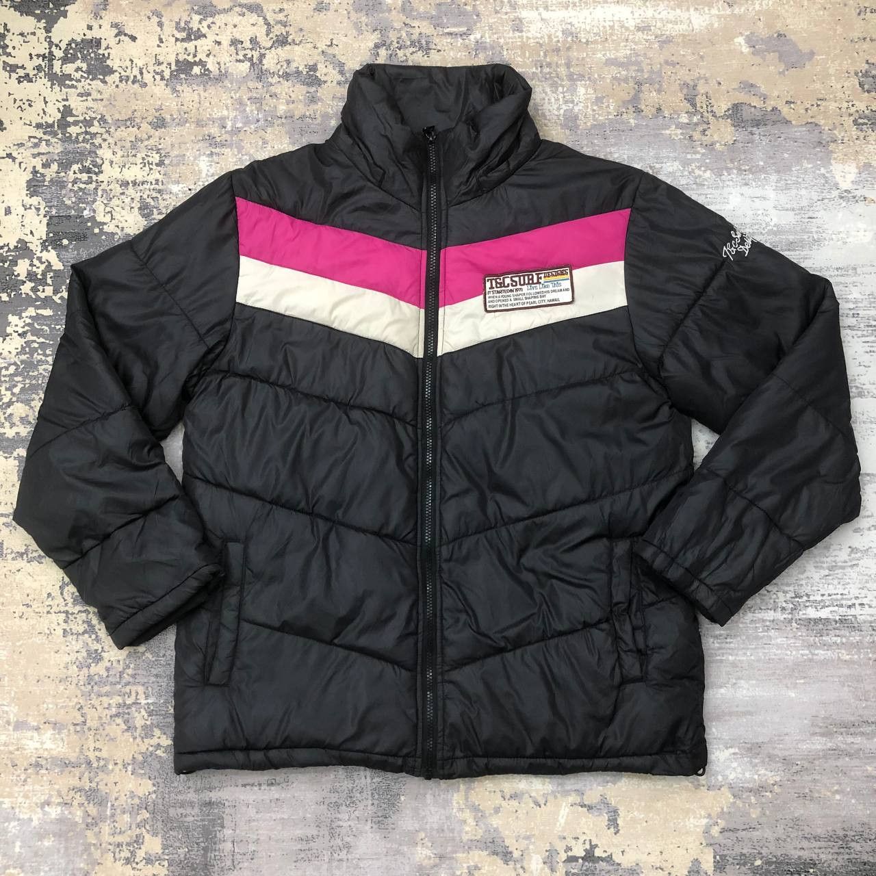 Y111. T&C SURF DESIGNS ALOHA PUFFER WINTER JACKET