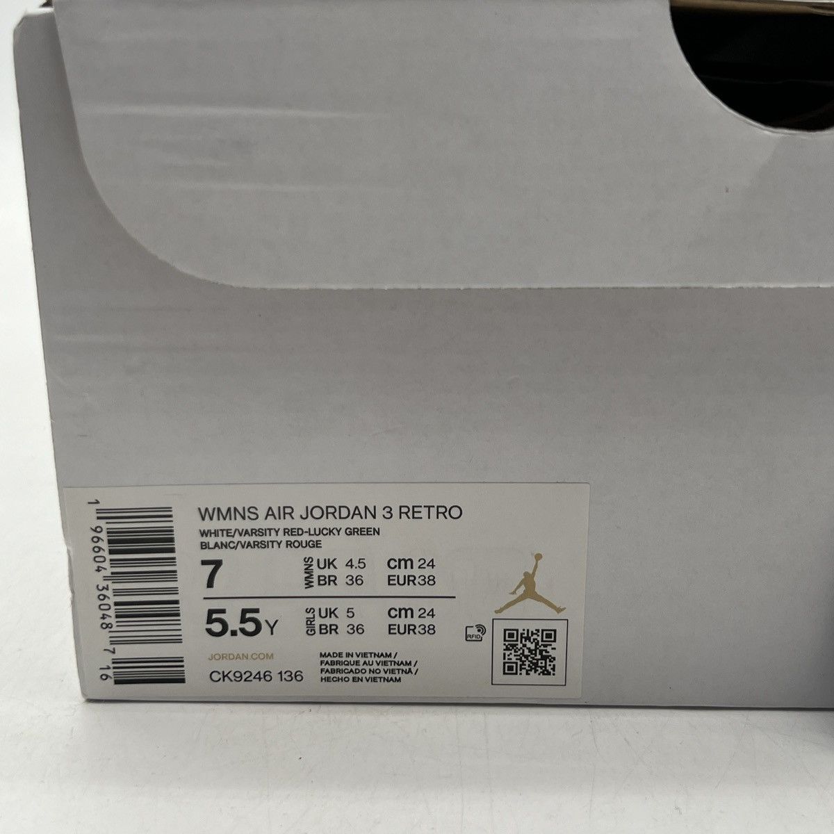 Jordan Brand Wmns air Jordan 3 lucky green Size US 7 / EU 40 - 6 Thumbnail