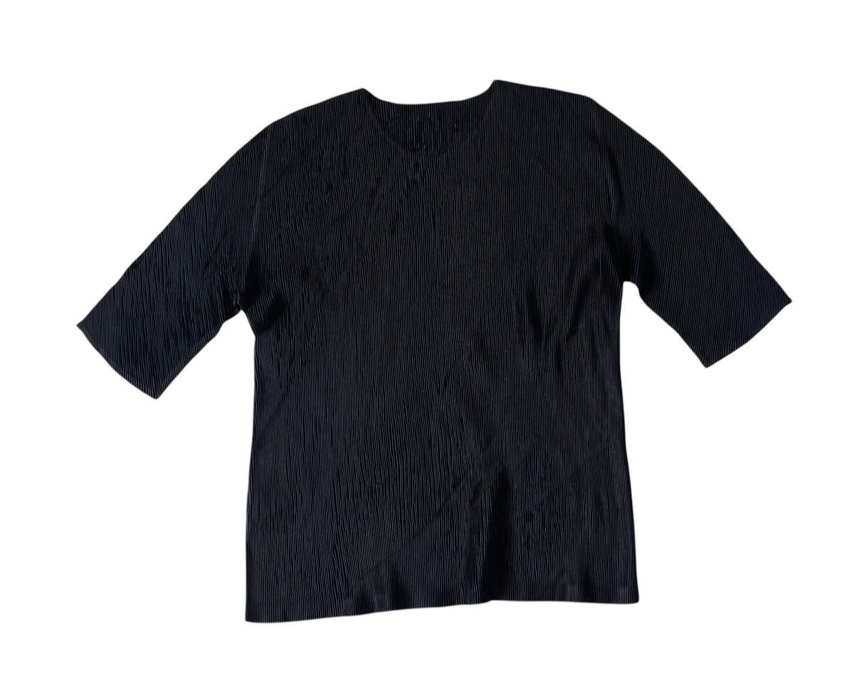 Pleats Please Issey Miyake Vintage issey miyake pleats please 3/4 black tee Size S / US 4 / IT 40 - 6 Thumbnail