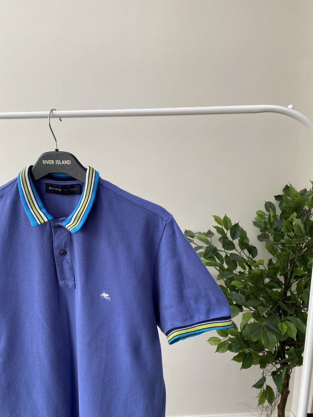 Designer × Etro × Vintage Vintage Etro Luxury Polo T-Shirt Size US S / EU 44-46 / 1 - 5 Thumbnail
