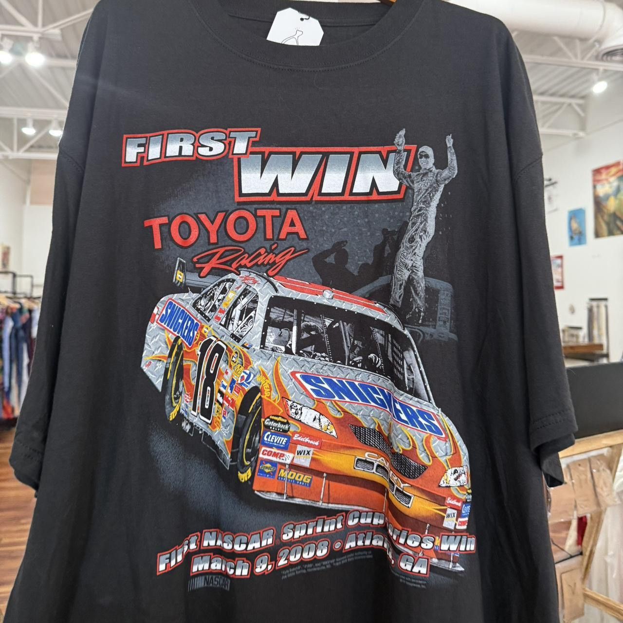 NASCAR × Vintage Vintage Y2K 2000’s NASCAR Toyota Racing Tee Size US XXL / EU 58 / 5 - 3 Thumbnail