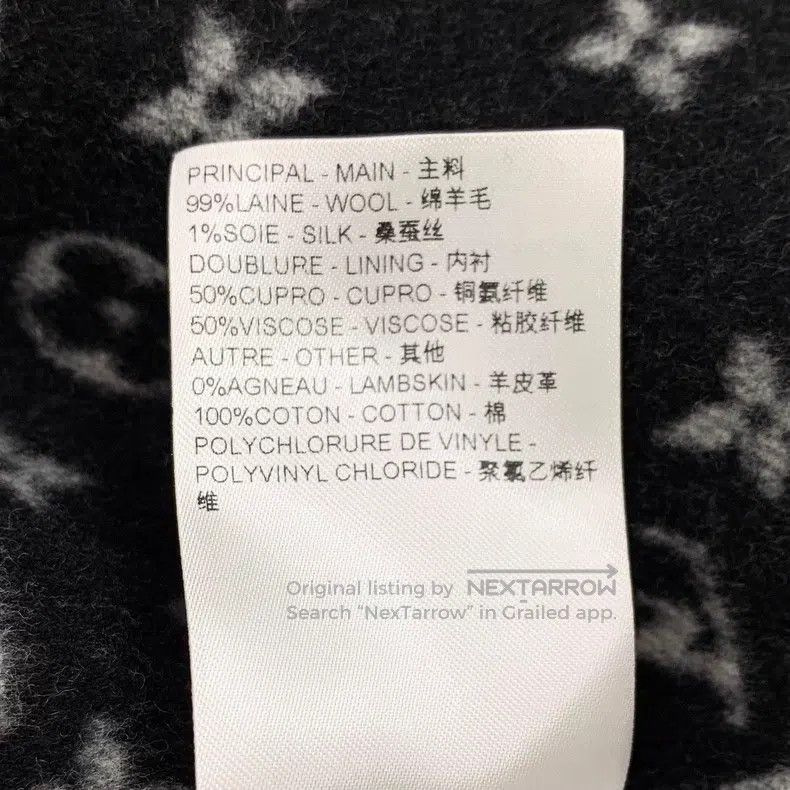Louis Vuitton Louis Vuitton Black inside logo presbyopic full print shee Size XS / US 0-2 / IT 36-38 - 8 Thumbnail