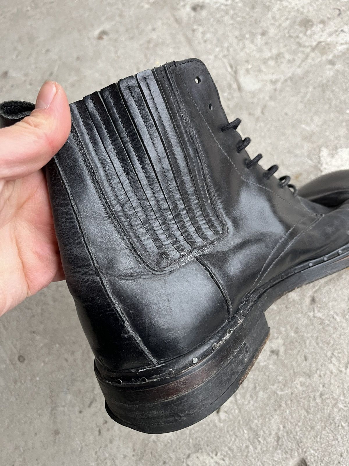 Allsaints Allsaints Distressed Leather Chelsea Ankle Boots Shoes Size US 10 / EU 43 - 17 Thumbnail