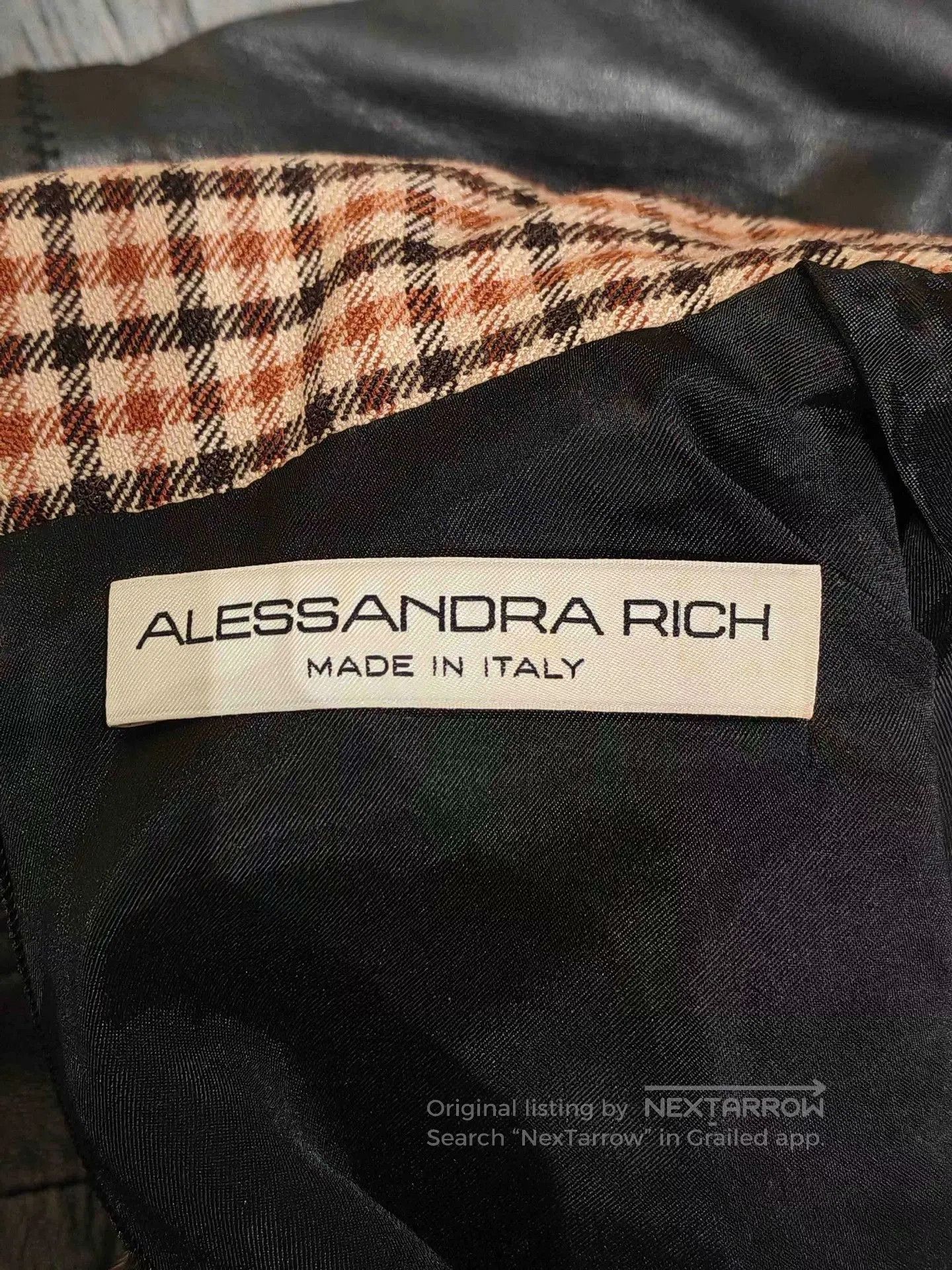 Alessandra Rich Alessandra Rich Checkered Dress. Size M / US 6-8 / IT 42-44 - 6 Thumbnail