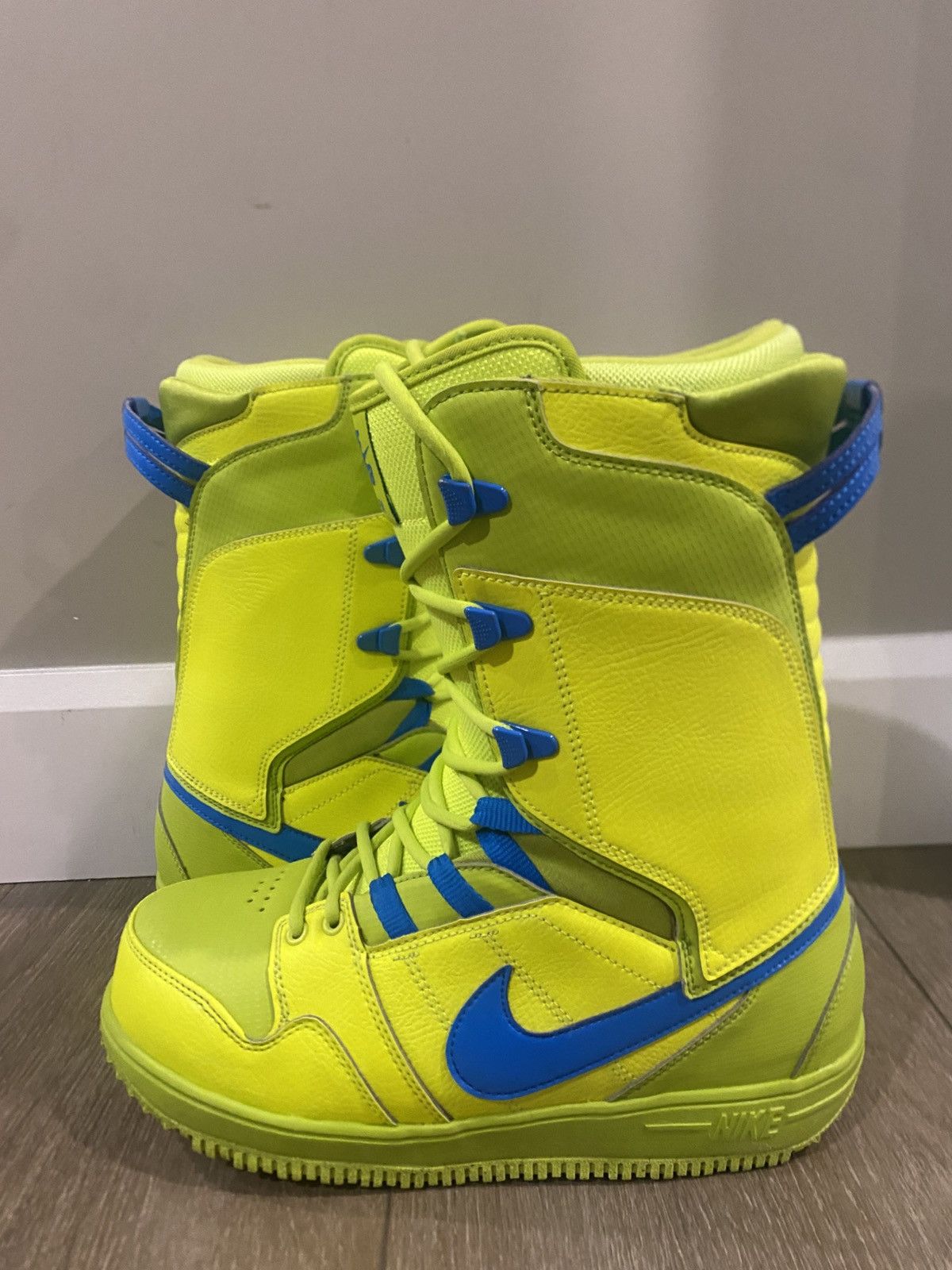 Nike Nike Vapen Snowboard Boots Volt / Fierce green / Photo Blue Size US 7 / EU 40 - 3 Thumbnail